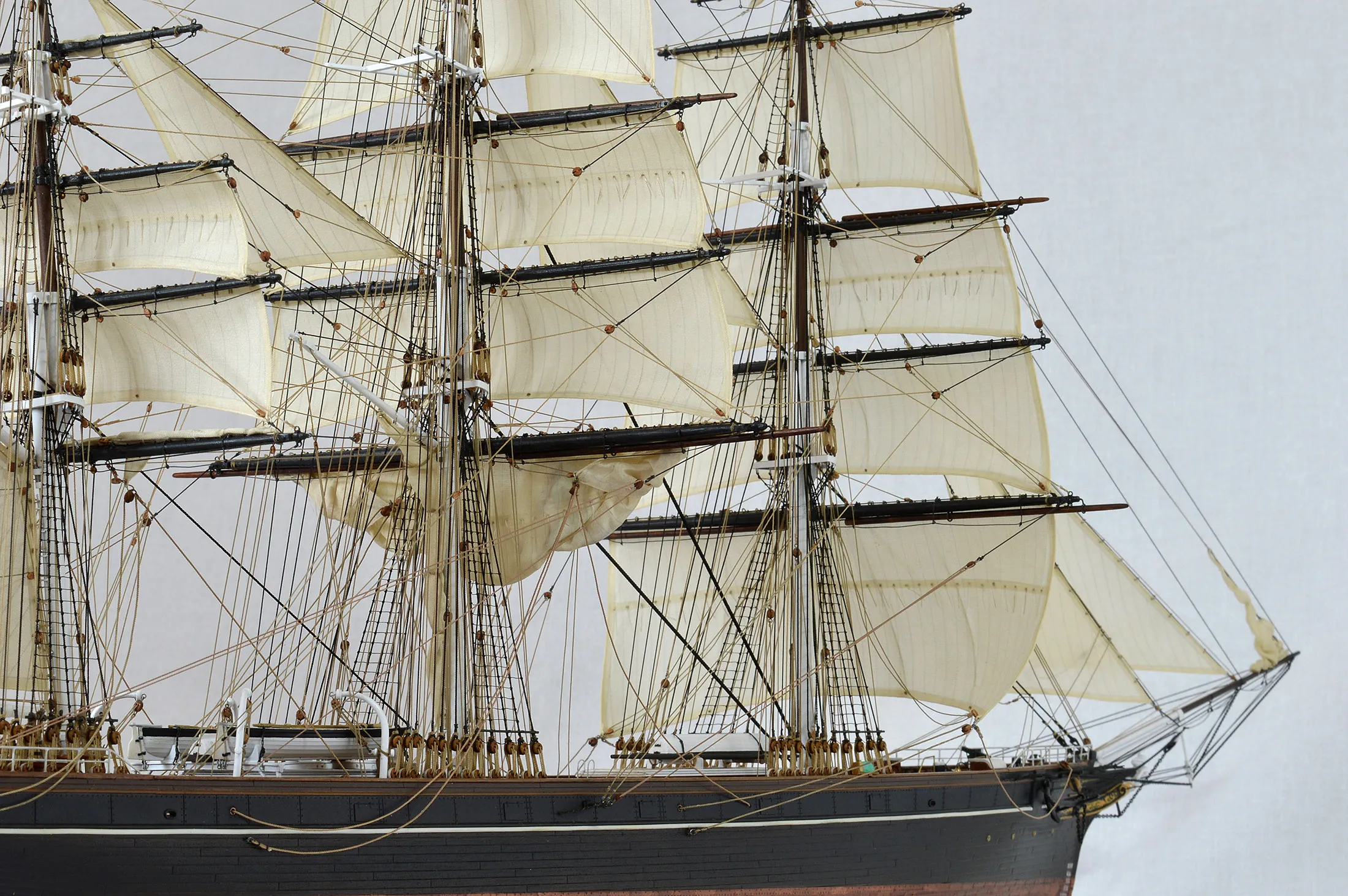 Модель корабля Катти Сарк - Верфь на Столе