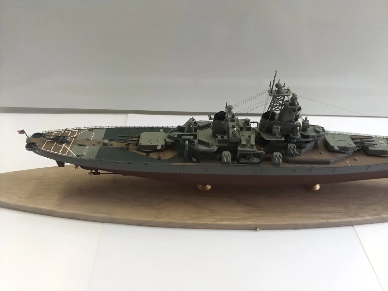 Модель корабля "Миссури" - Верфь на Столе