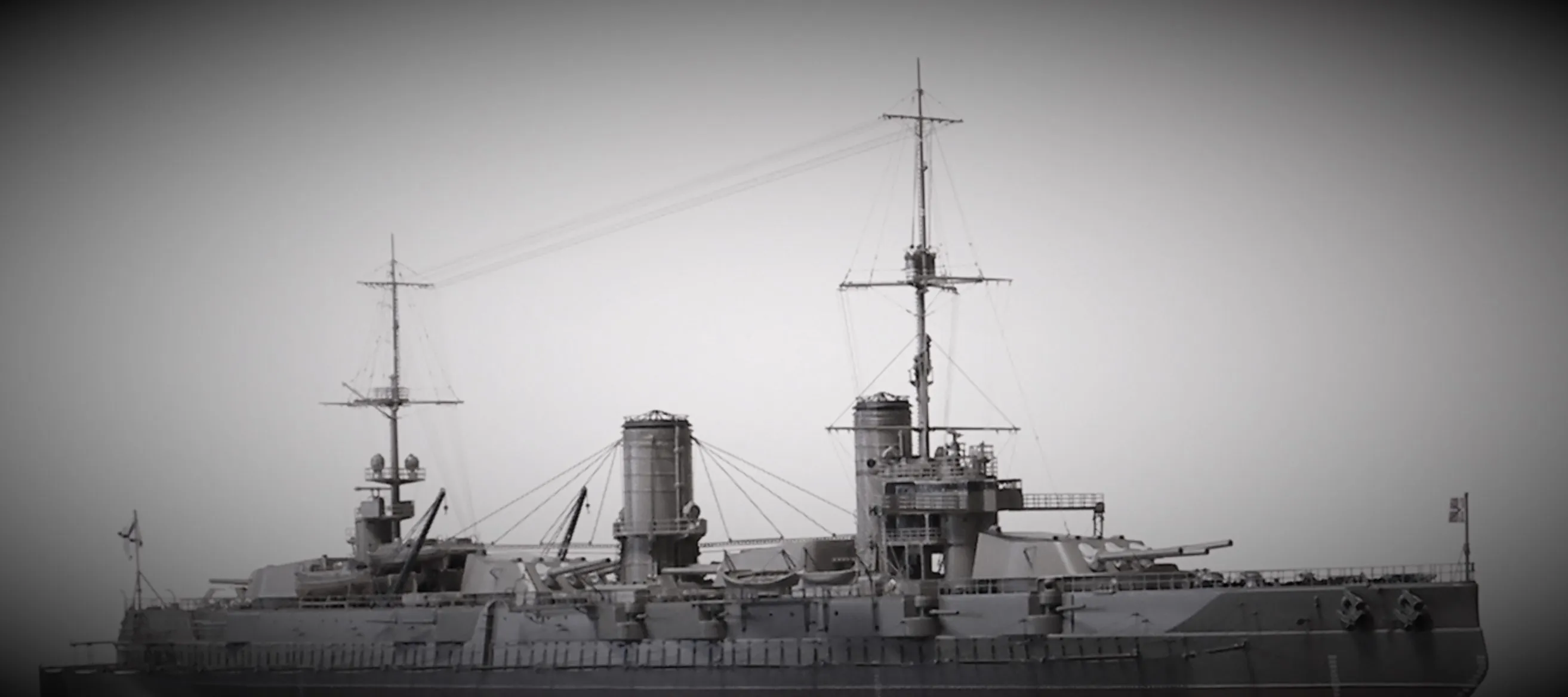 Модель корабля Линкор "Севастополь" начало 1915 г. - Верфь на Столе