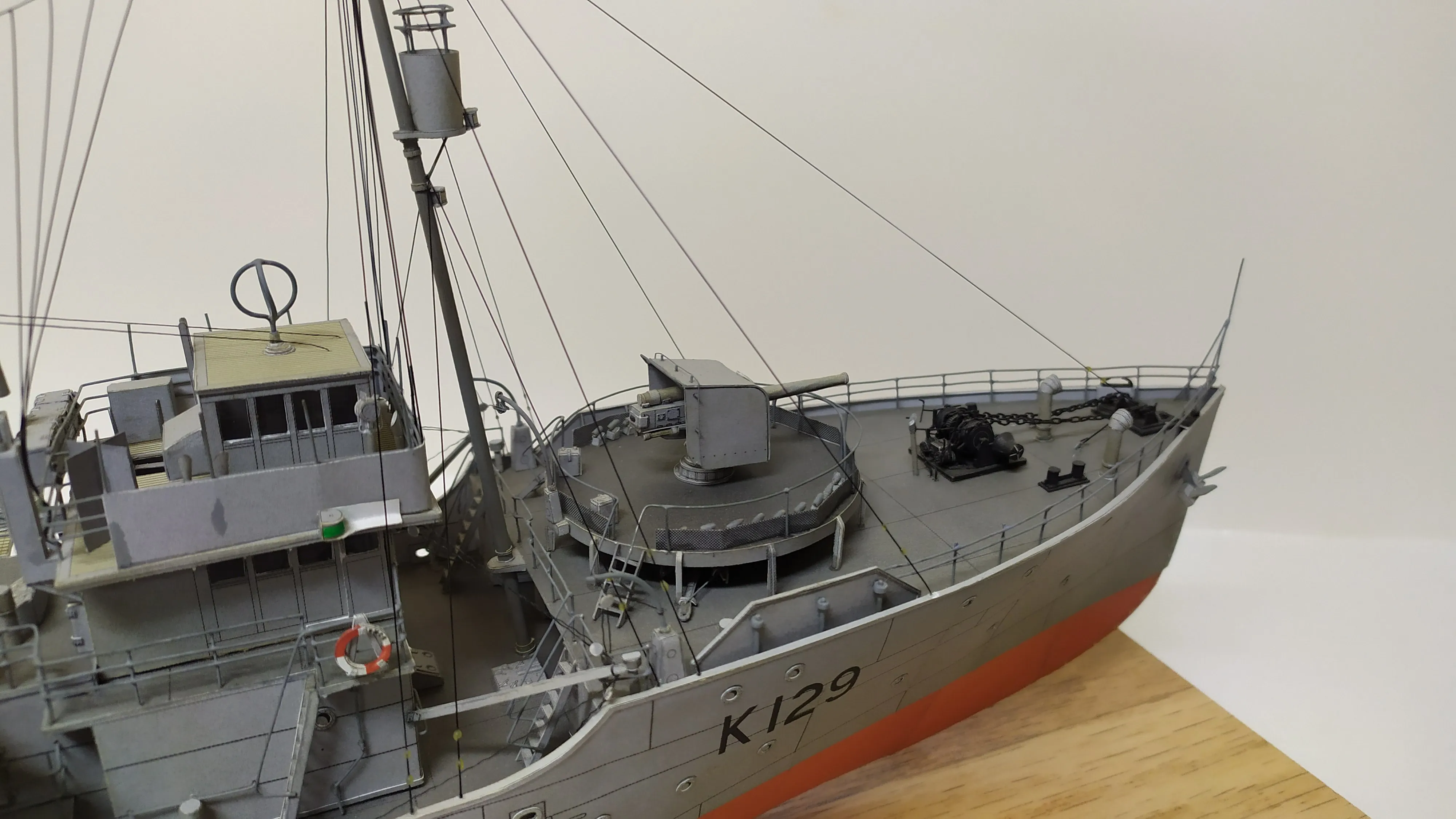 Модель корабля Корвет  NMCS "AGASSIZ" - Верфь на Столе