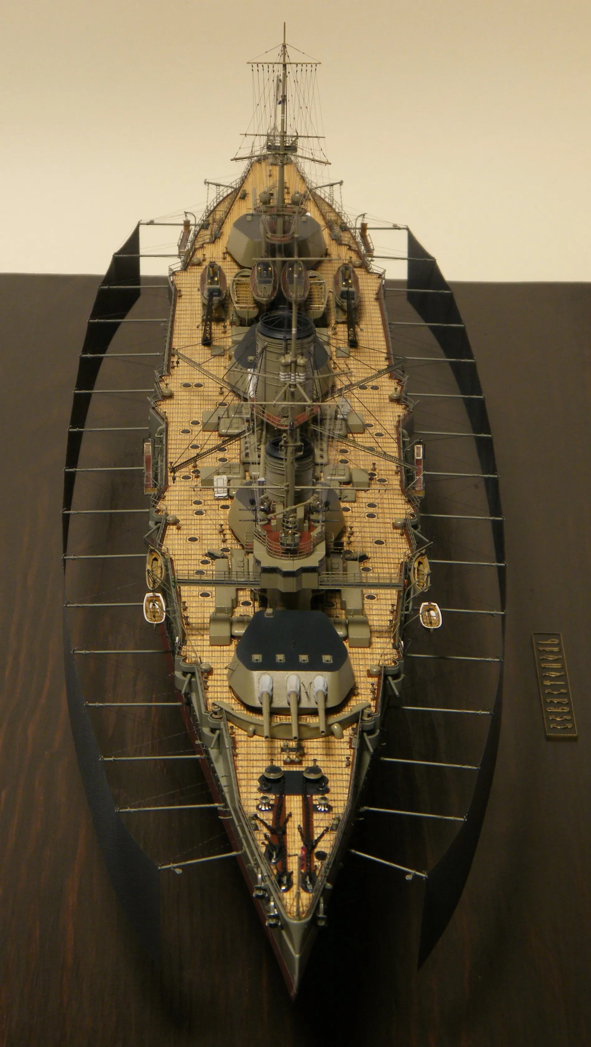 Модель корабля Линкор "Севастополь" начало 1915 г. - Верфь на Столе