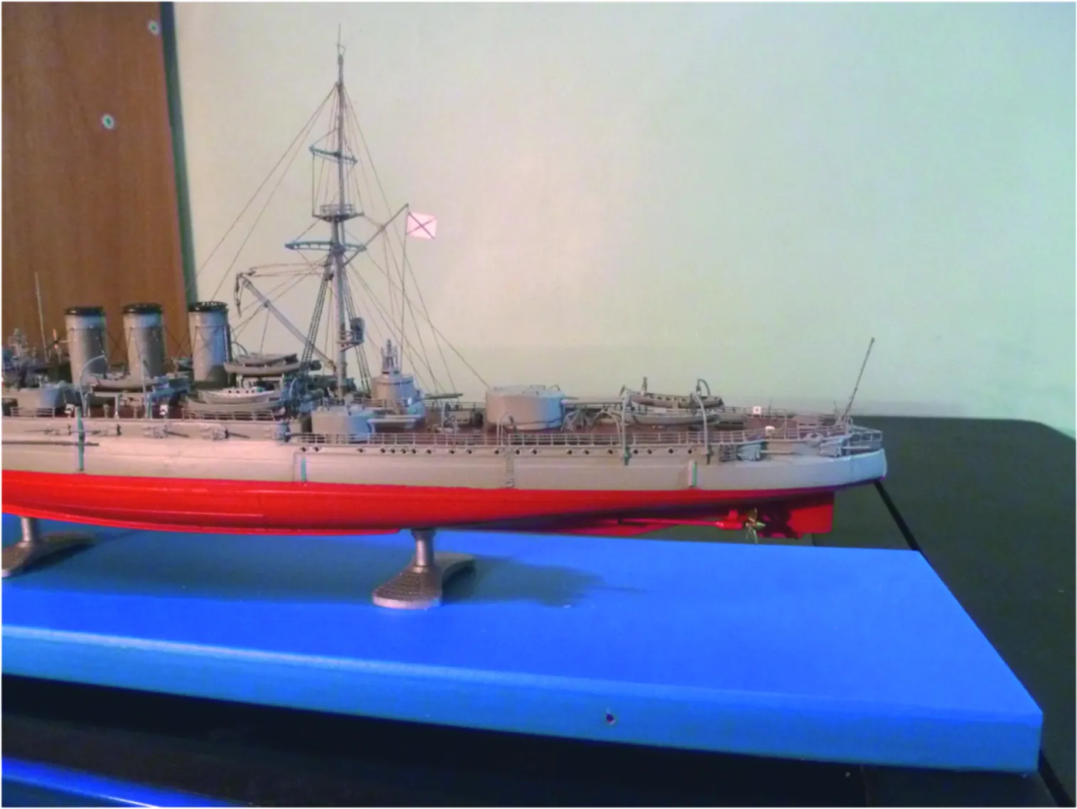 Модель корабля  броненосный крейсер I ранга "Рюрик" - Верфь на Столе