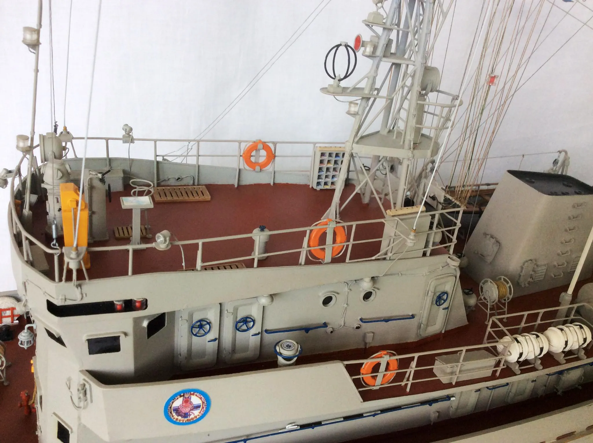 Модель корабля Водолазный бот проекта 535 типа "Краб"  - Верфь на Столе