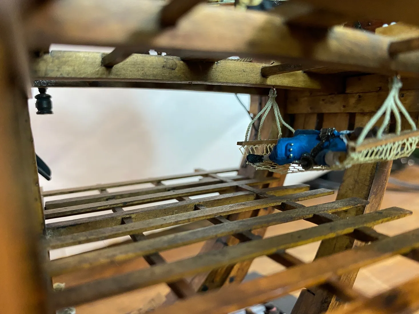 Модель корабля «Bonhomme Richard - Верфь на Столе