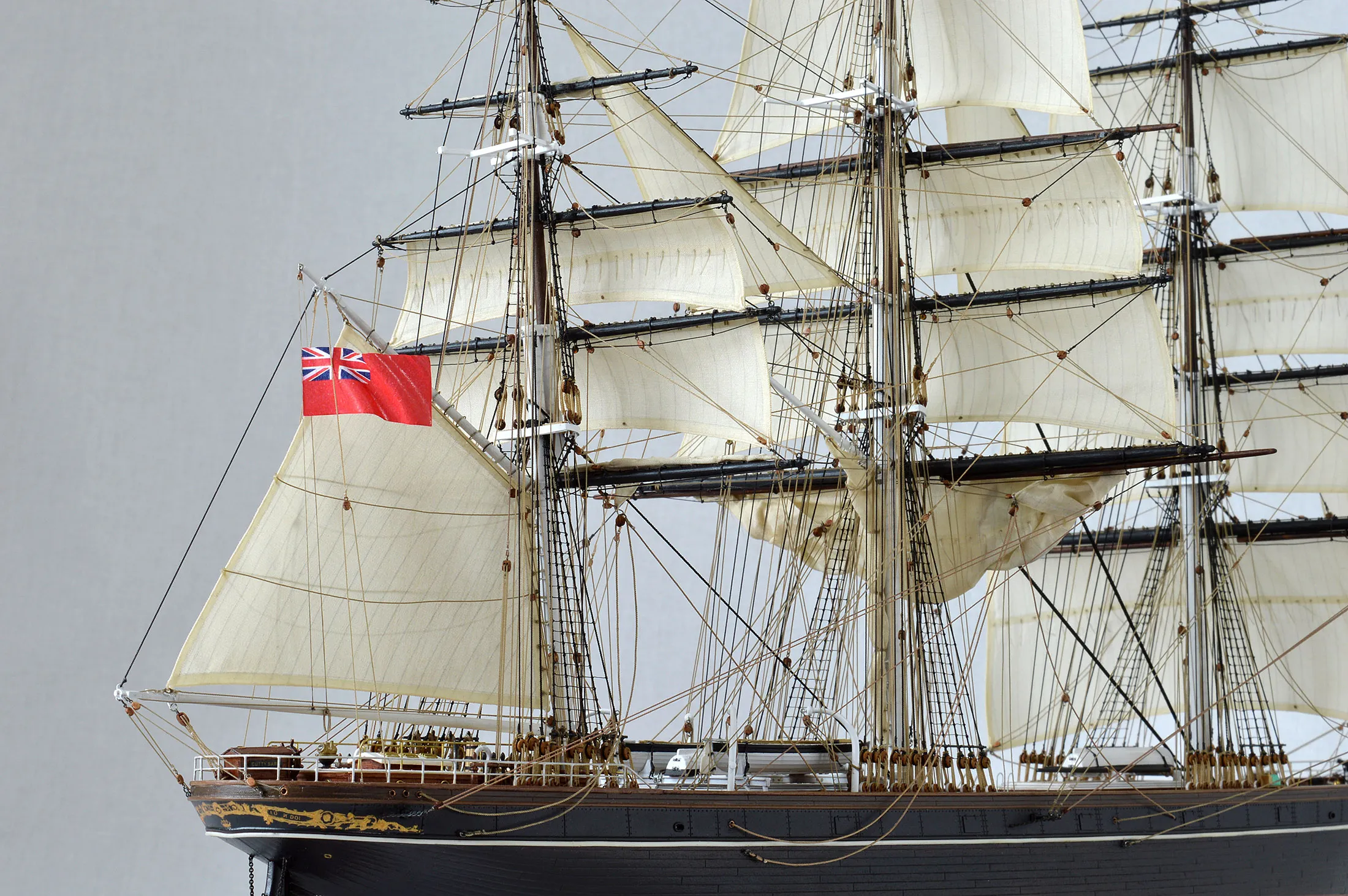 Модель корабля Катти Сарк - Верфь на Столе