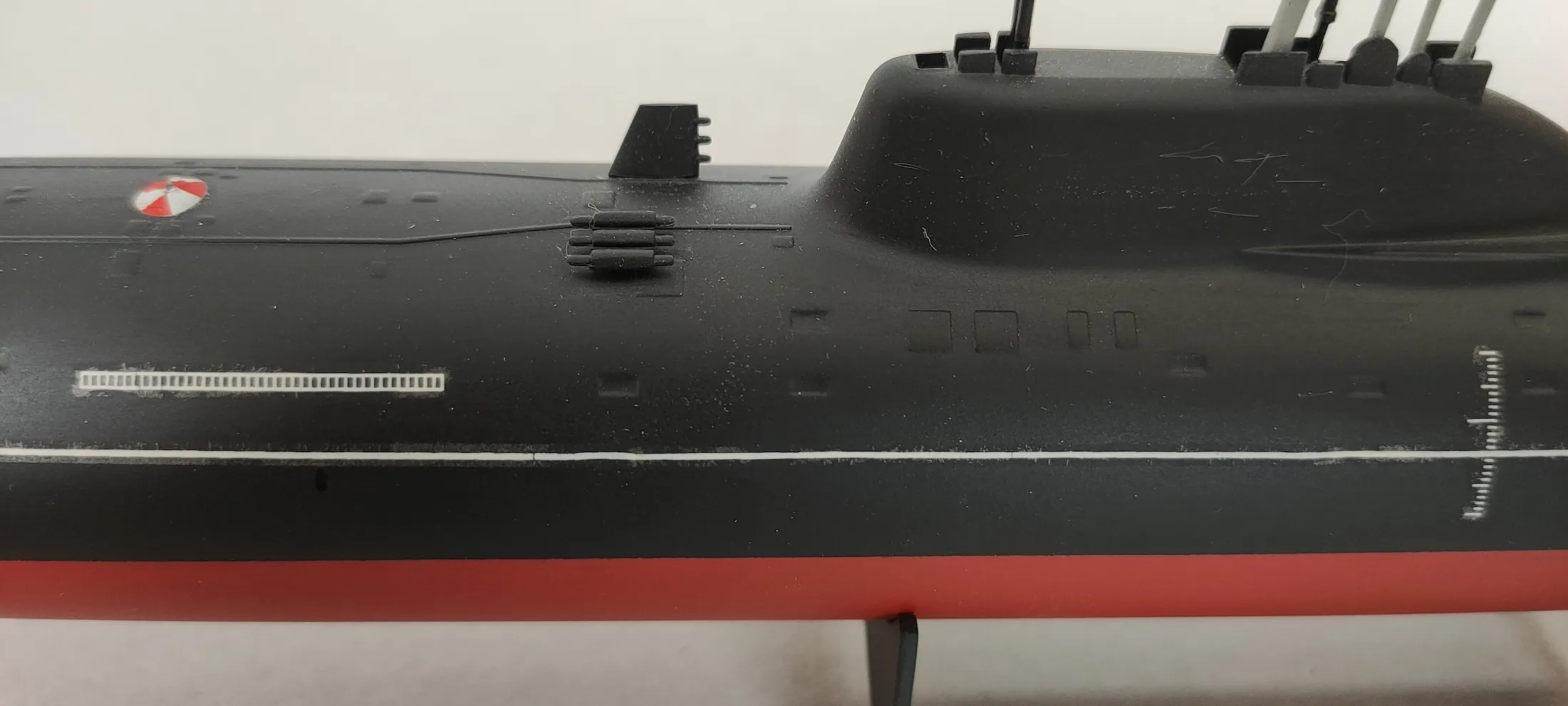 Модель корабля Гвардейская атомная подводная лодка ВМФ России К-267 «Дракон» - Верфь на Столе