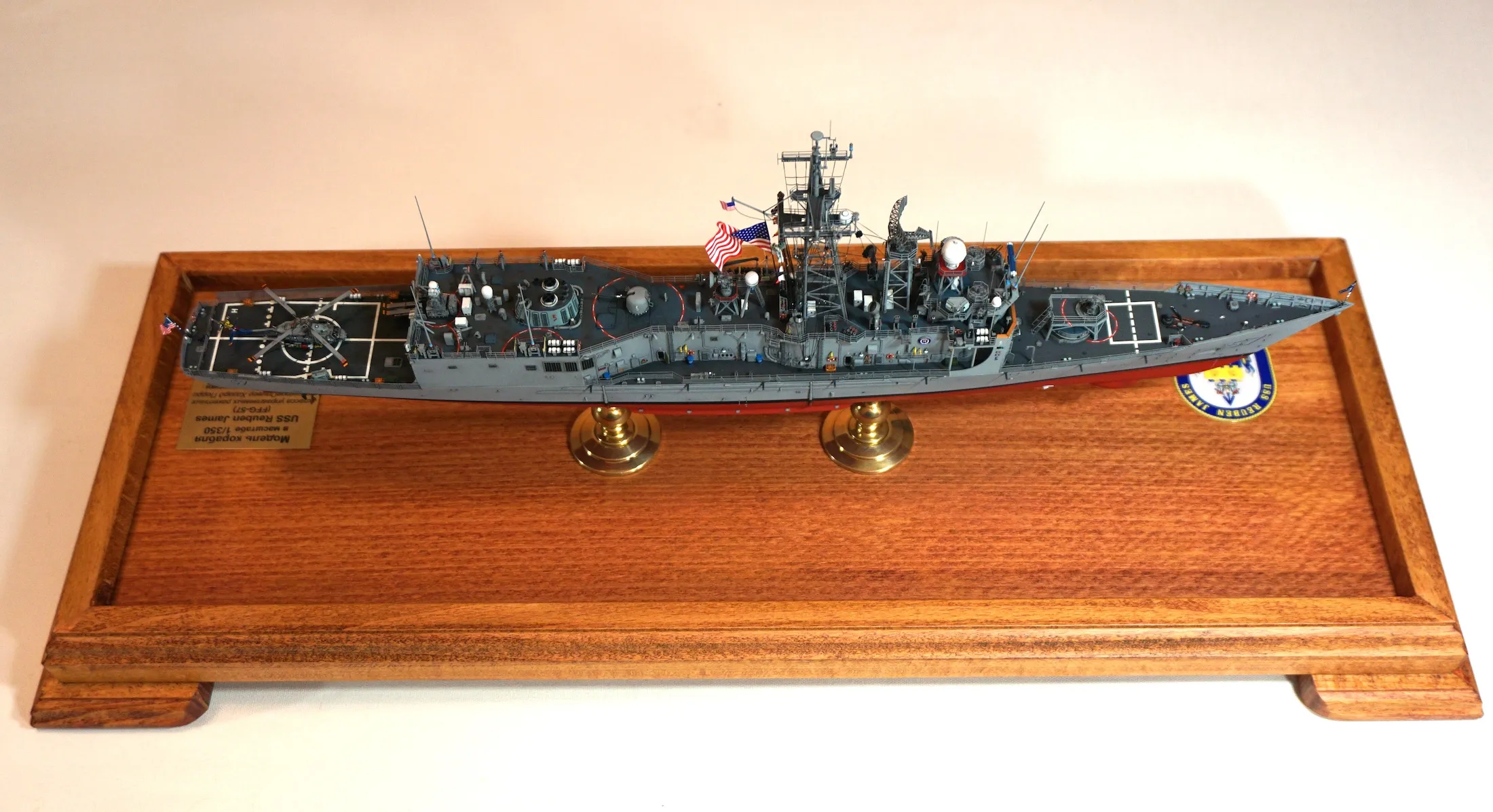 Модель корабля Фрегат Reuben James (FFG-57) - Верфь на Столе