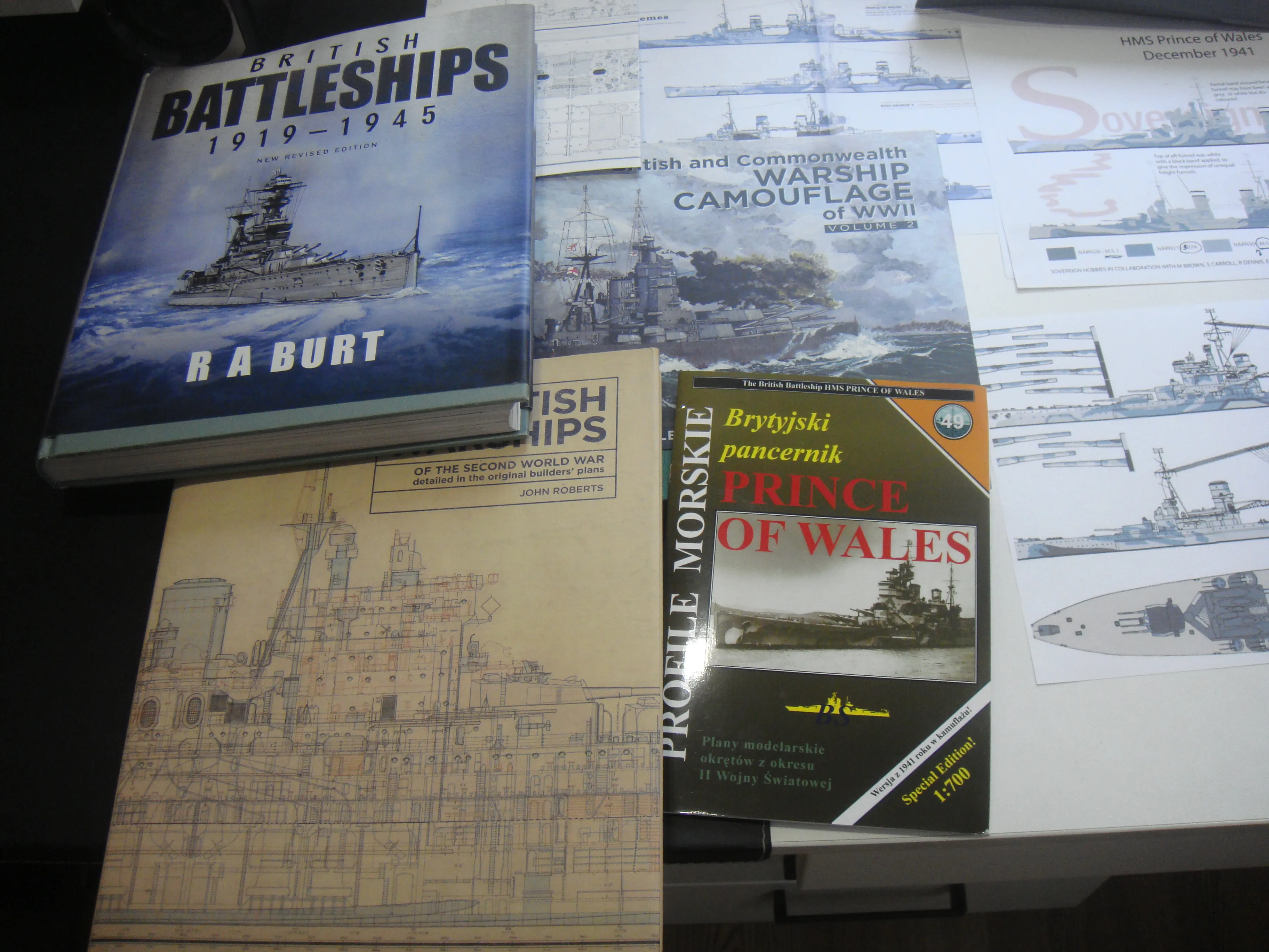Модель корабля Линкор «Принц Уэльский»  - Верфь на Столе