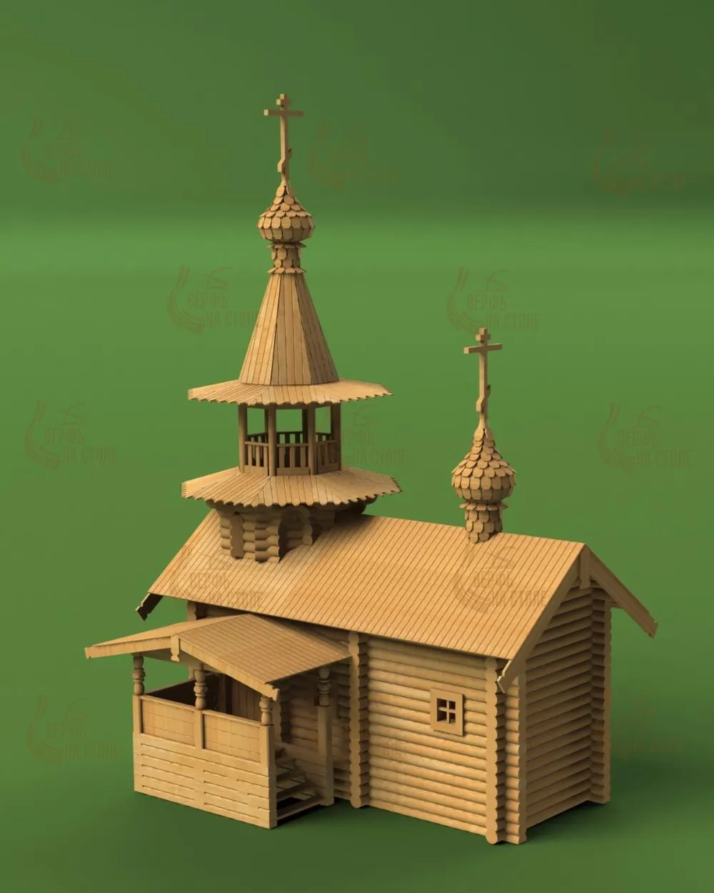 Часовня, 1415 деталей Часовня, 1415 деталей