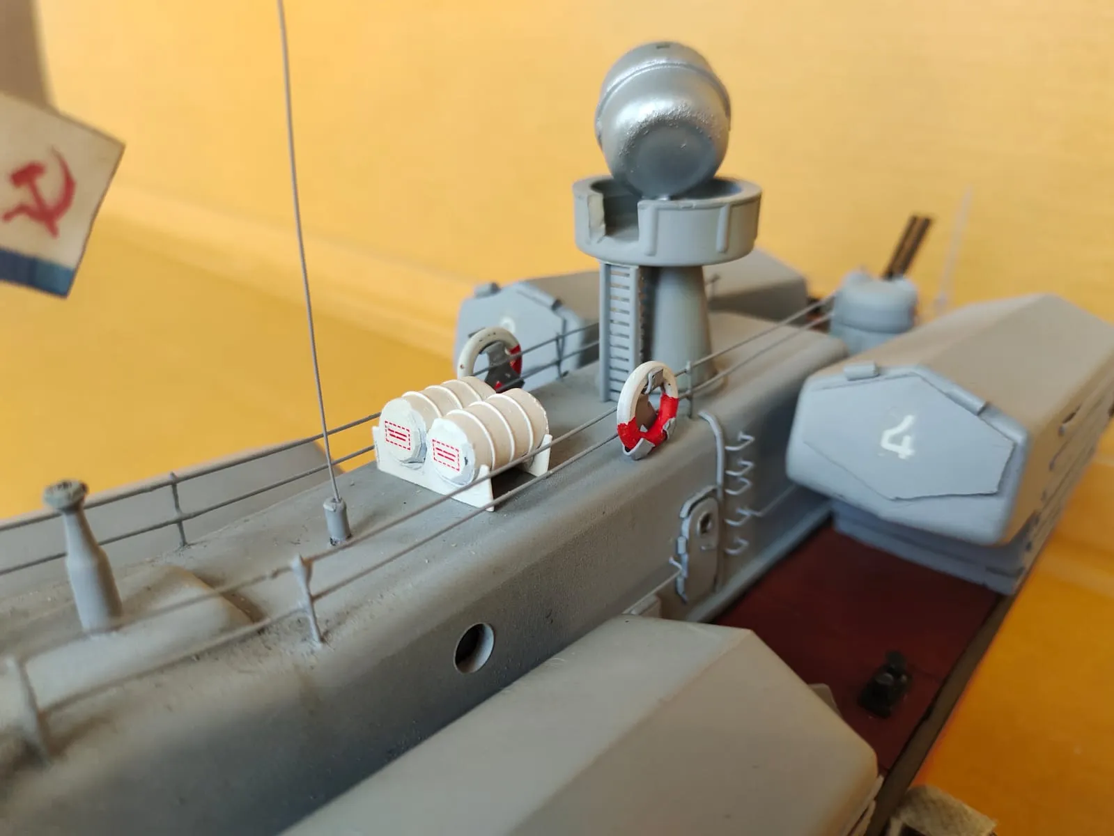 Модель корабля Ракетный катер проект 205 «Москит» - Верфь на Столе