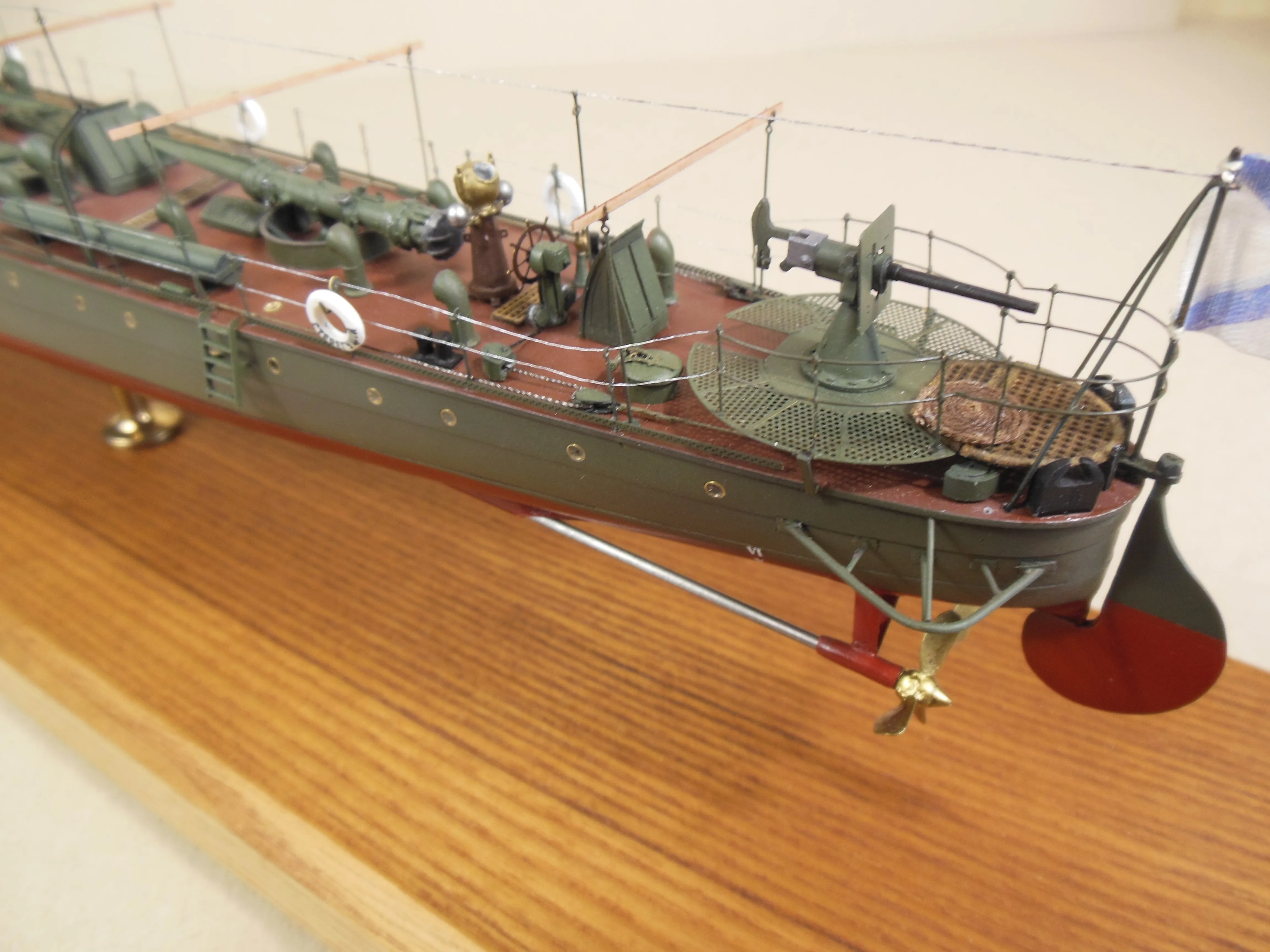 Модель корабля Миноносец «Стерегущий» 1904г. - Верфь на Столе