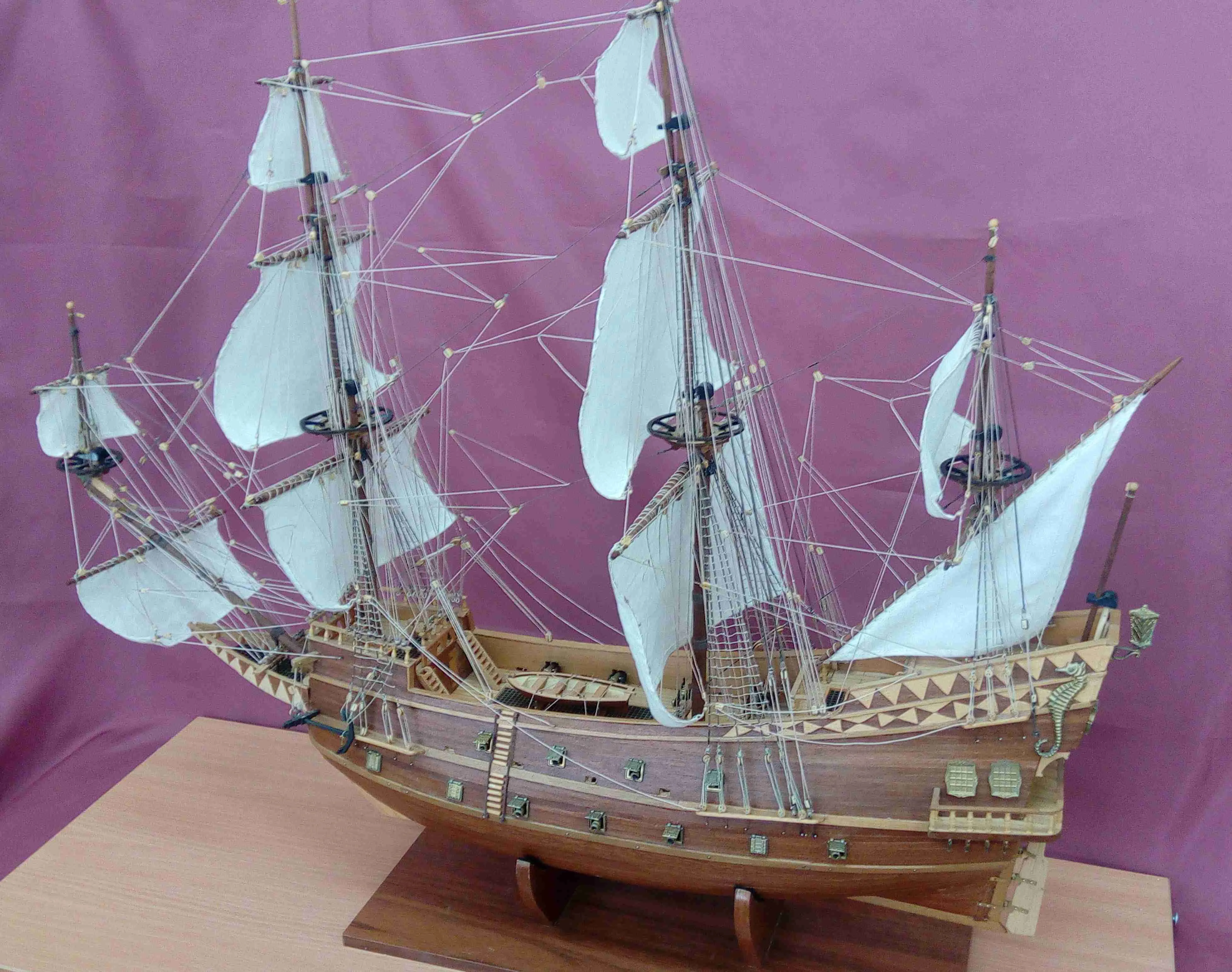 Модель корабля Галеон «Иоанн Креститель» (Джовани Батиста) - Верфь на Столе