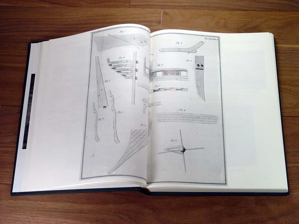 18th century shipbuilding. Remarks by Blaise Olliver