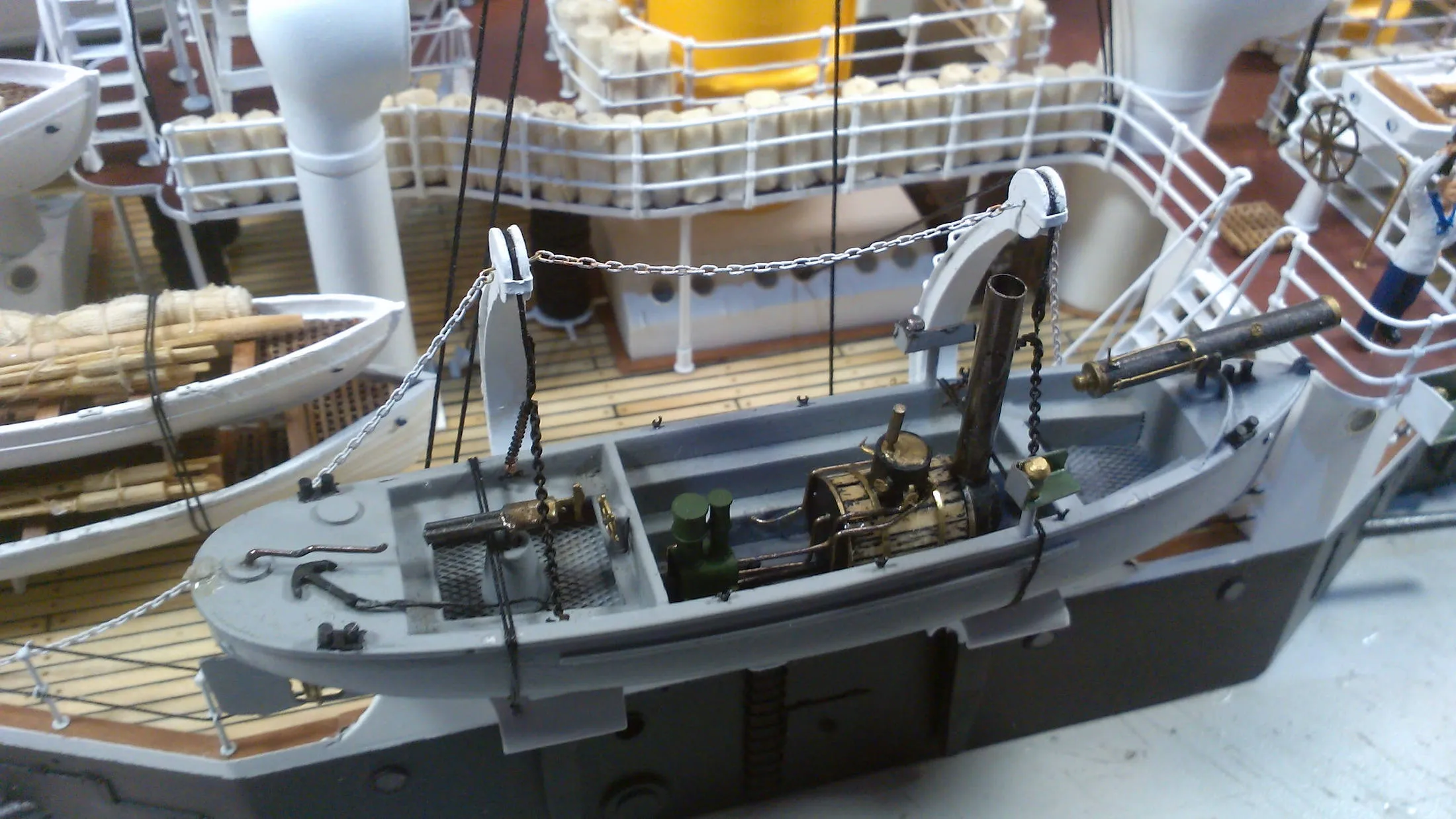 Модель корабля Броненосец береговой обороны «ГЕНЕРАЛ-АДМИРАЛ АПРАКСИН» - Верфь на Столе