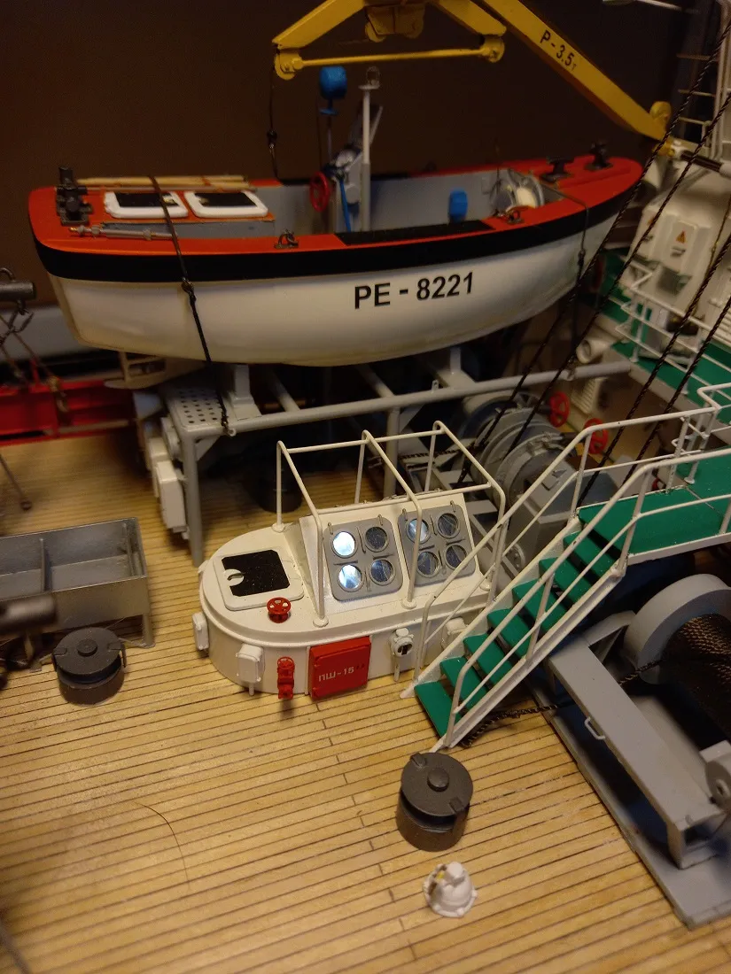 Модель корабля СТР 503 проект «Rutsava» тип. Альпинист - Верфь на Столе