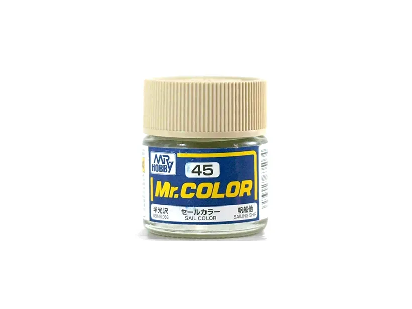 Краска Mr Color, цвет парусины, полуматовая, C 45, 10 мл