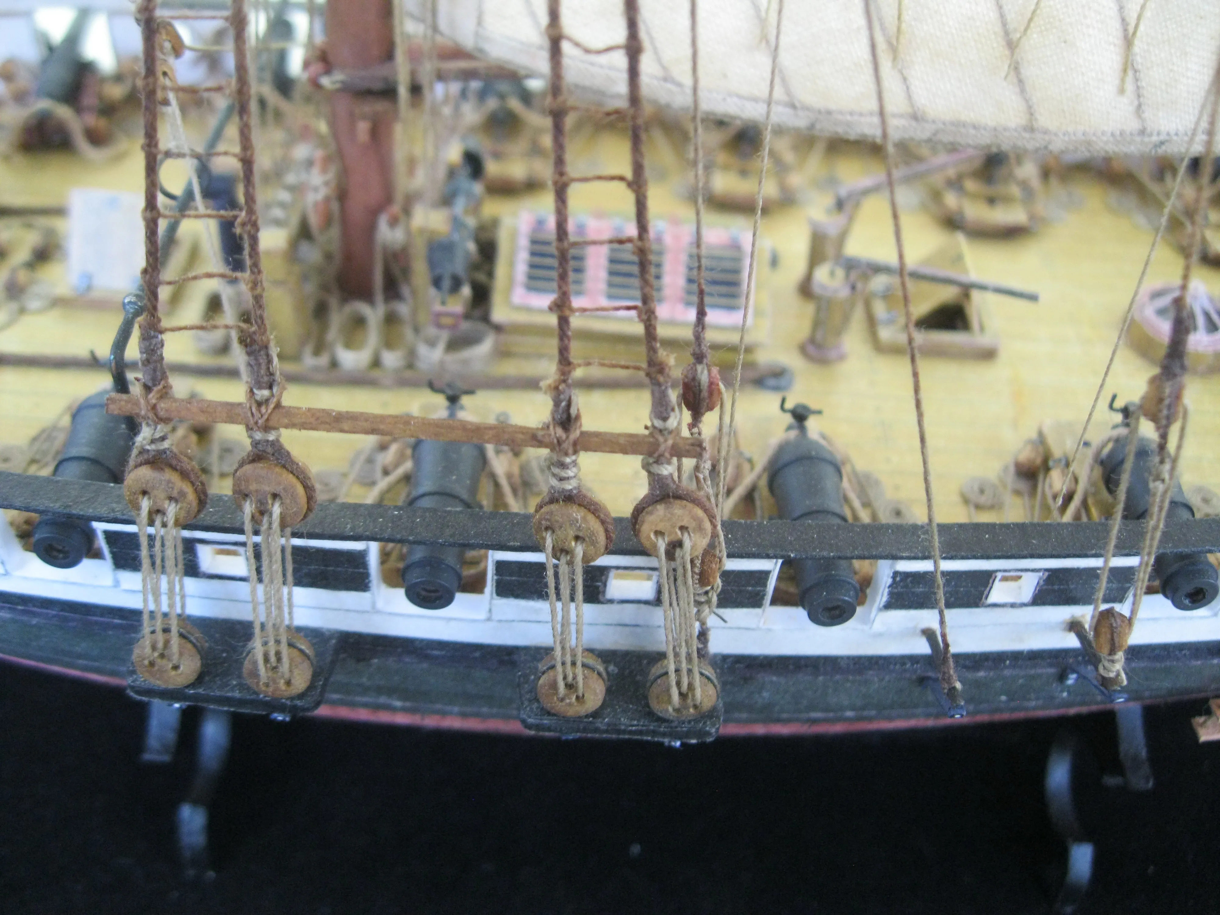 Модель корабля Тендер „Поспешный” - Верфь на Столе