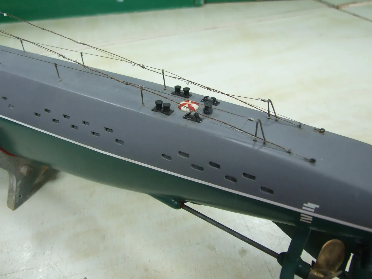 Модель корабля Крейсерская подводная лодка К-21 - Верфь на Столе