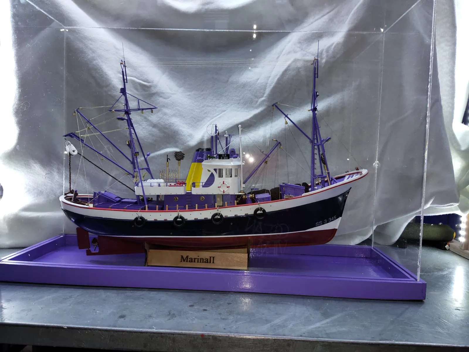 Модель корабля Рыболовное судно «Marina II» - Верфь на Столе