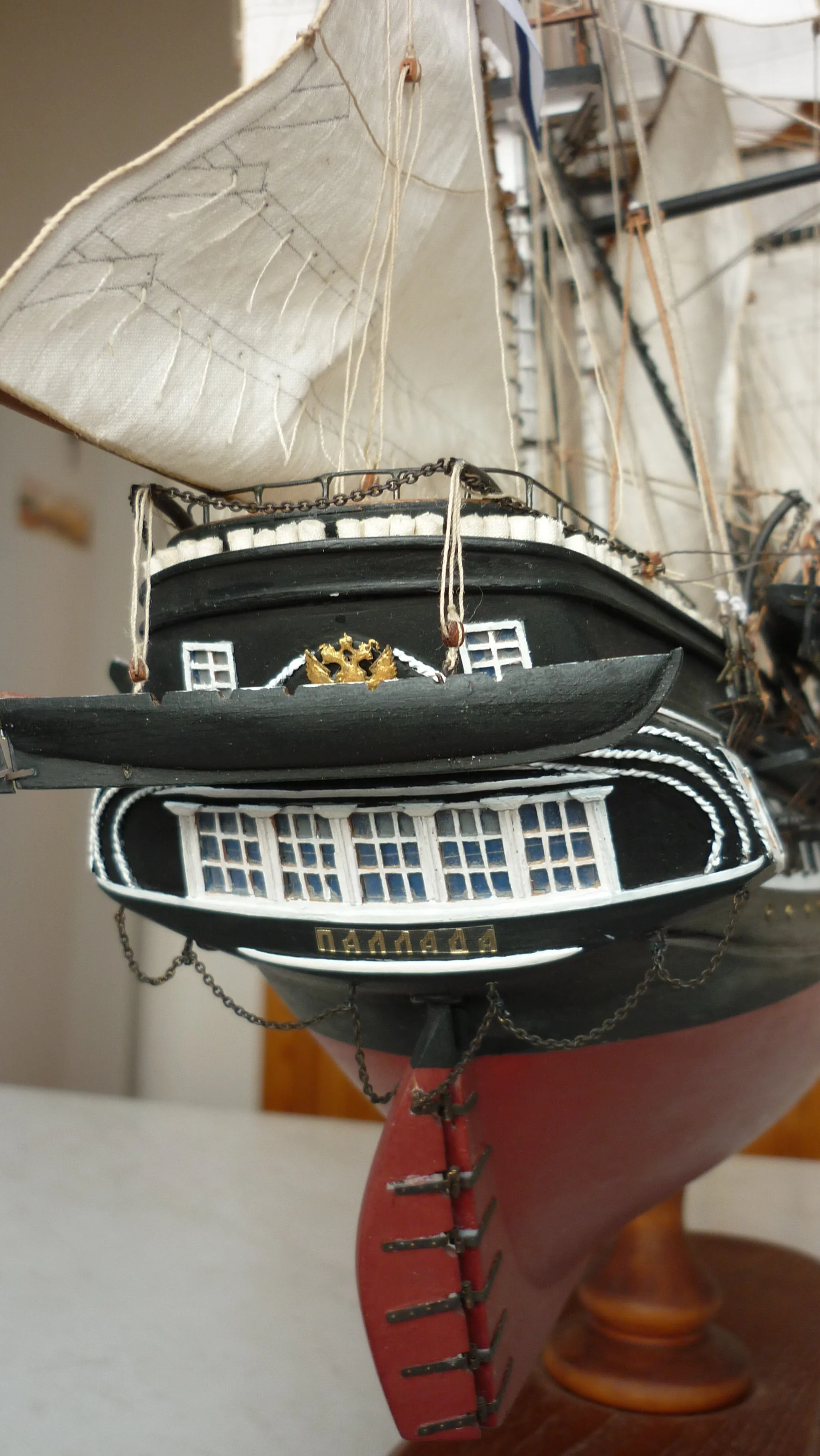 Модель корабля Фрегат «Паллада» - Верфь на Столе