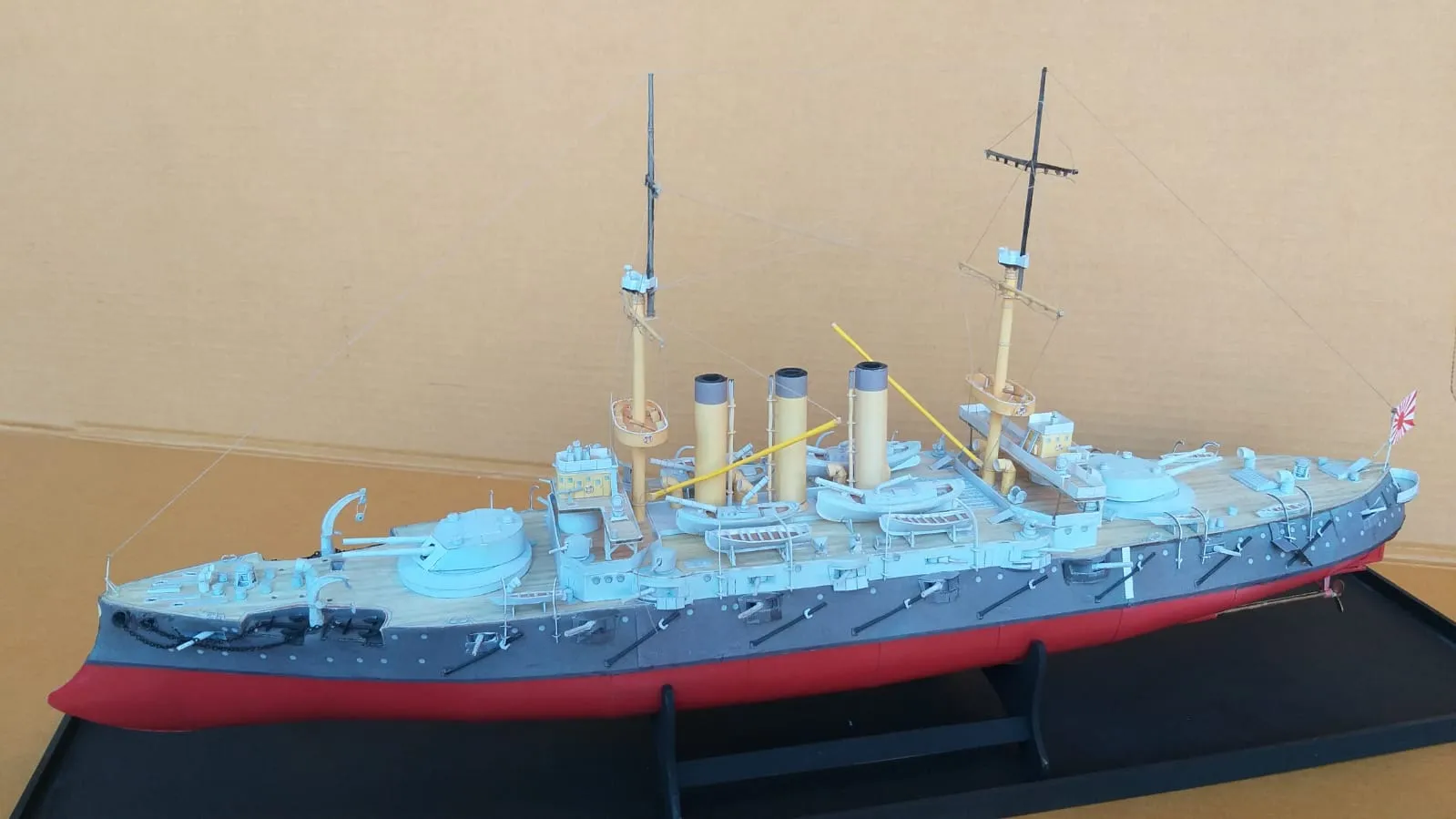 Модель корабля Броненосец “Shikishima” - Верфь на Столе