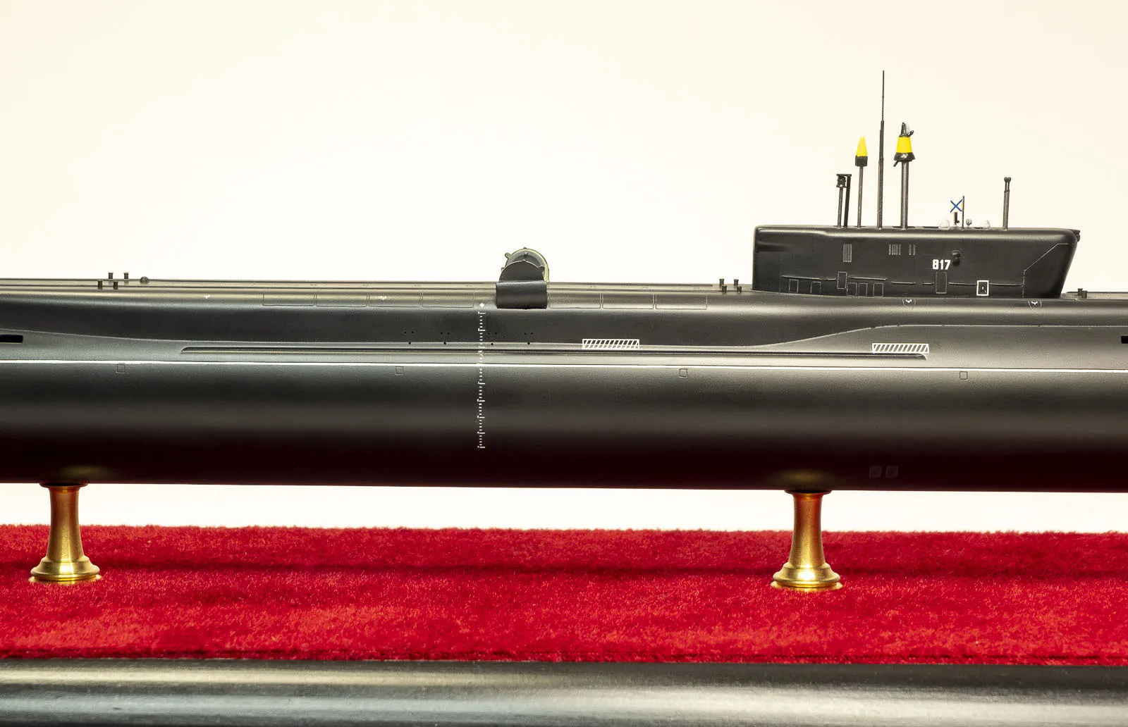Модель корабля АПЛ К-551 "Владимир Мономах" проекта 955 Борей - Верфь на Столе
