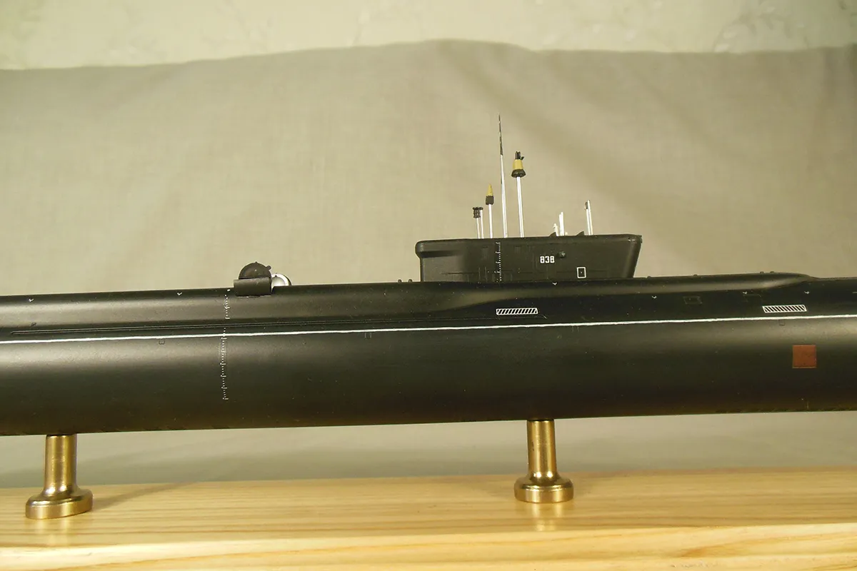 Модель корабля АПЛ «Юрий Долгорукий» - Верфь на Столе