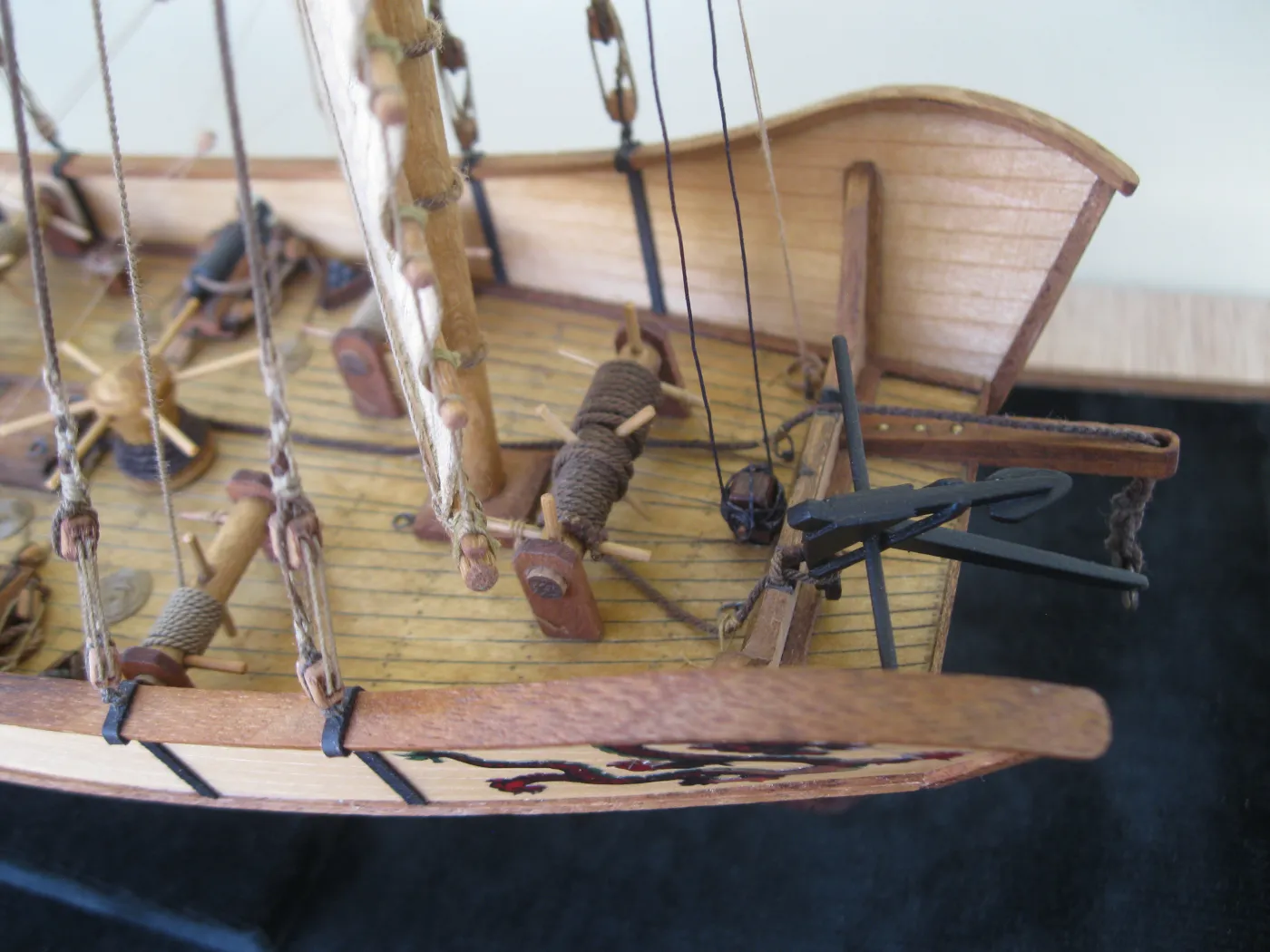 Модель корабля Джонка „RED DRAGON“  - Верфь на Столе