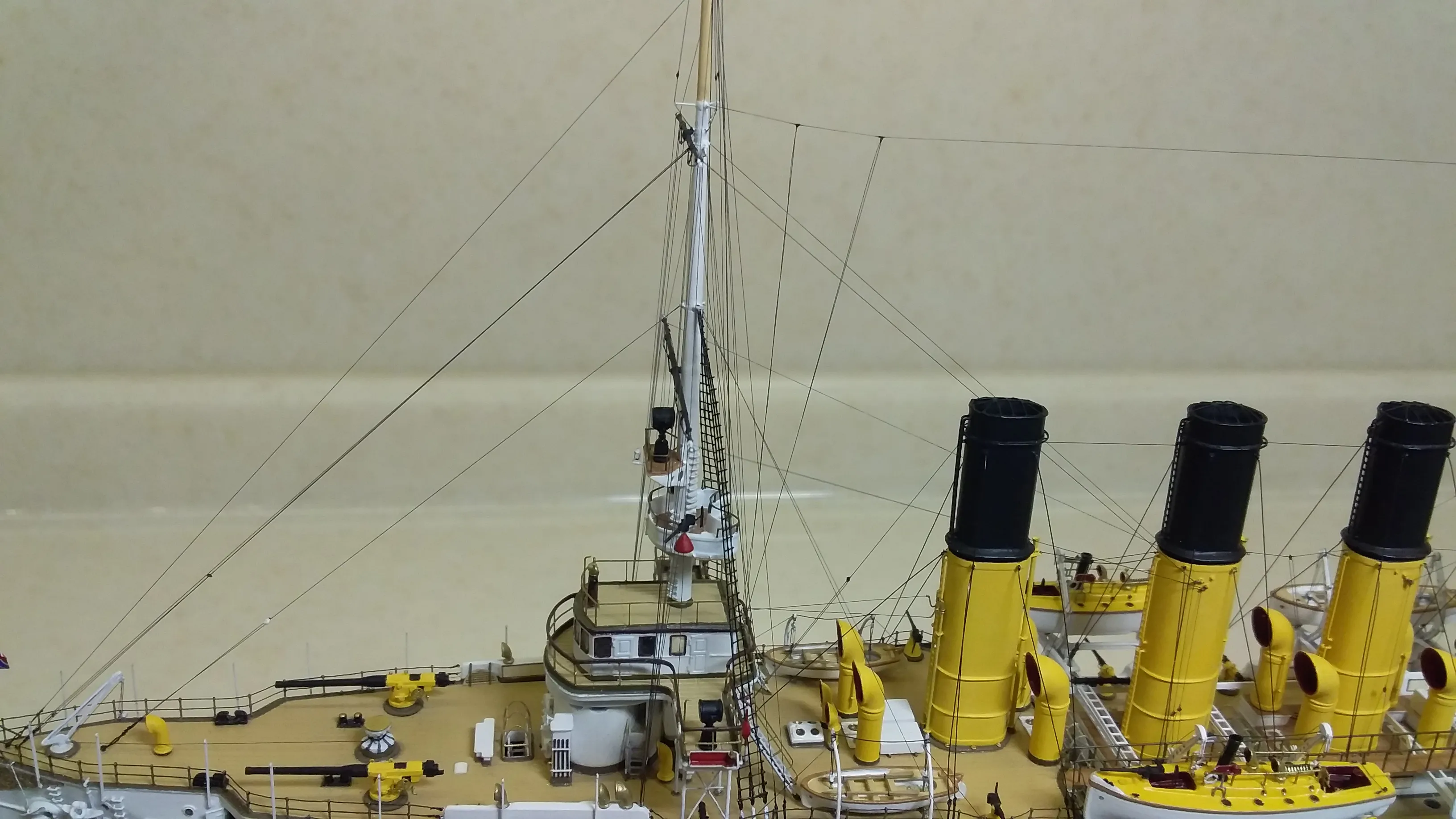 Модель корабля Бронепалубный крейсер 1 ранга «Варяг» - Верфь на Столе