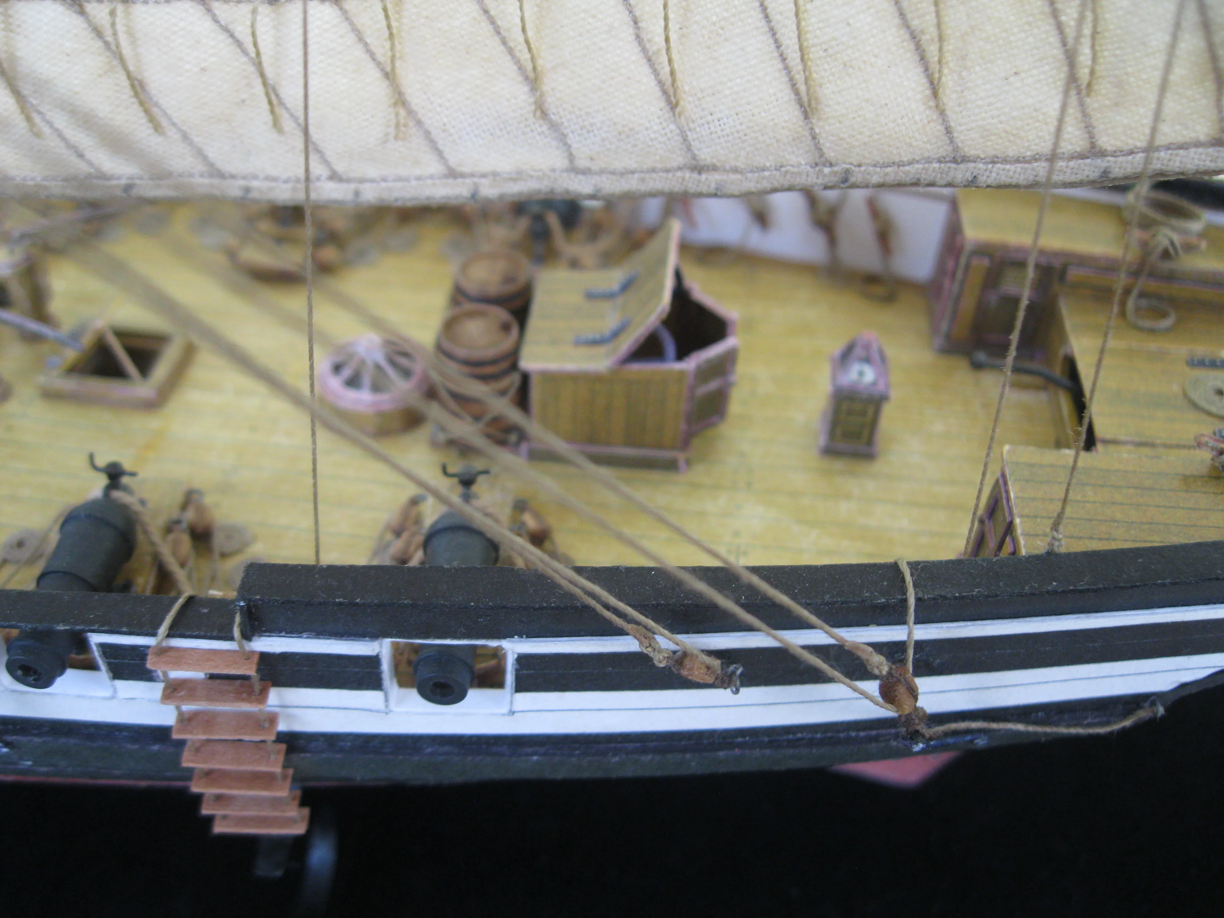 Модель корабля Тендер „Поспешный” - Верфь на Столе