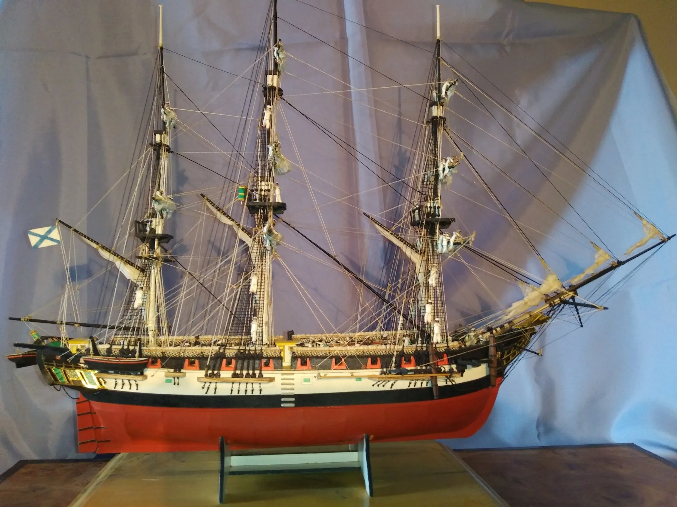 Модель корабля Шлюп "Мирный" - Верфь на Столе