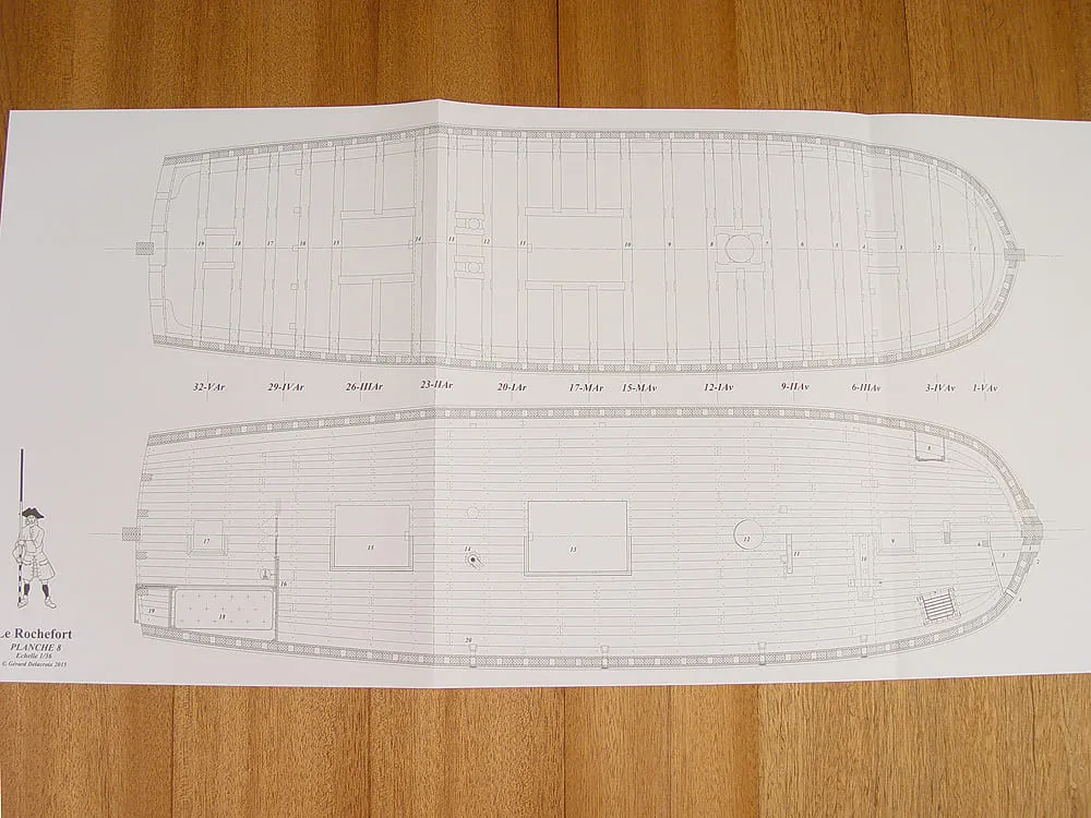Le Rochefort, 1787 + чертежи Le Rochefort, 1787 + чертежи