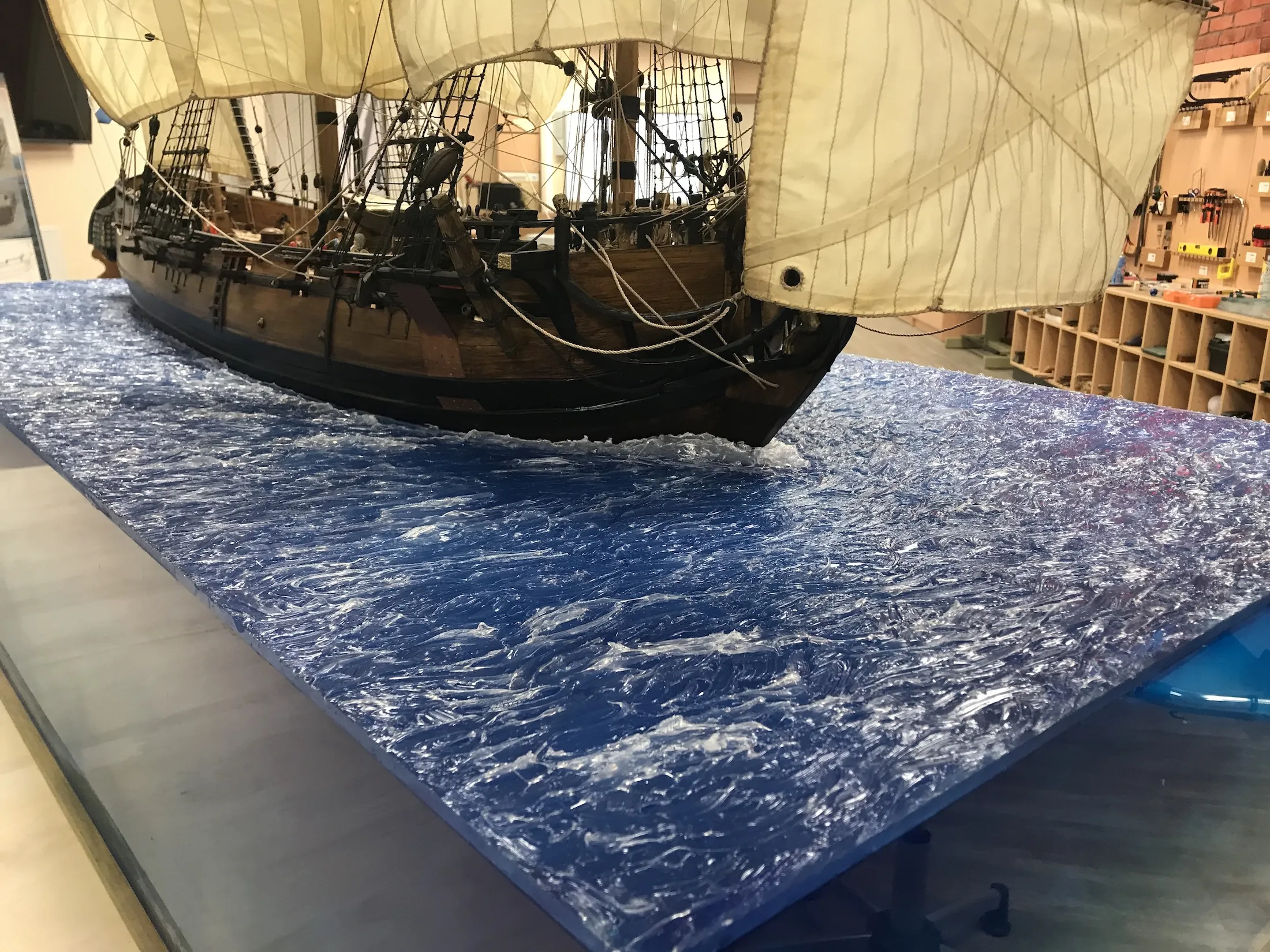 Модель корабля Шнява Балтийского флота "Фаворитка" - Верфь на Столе