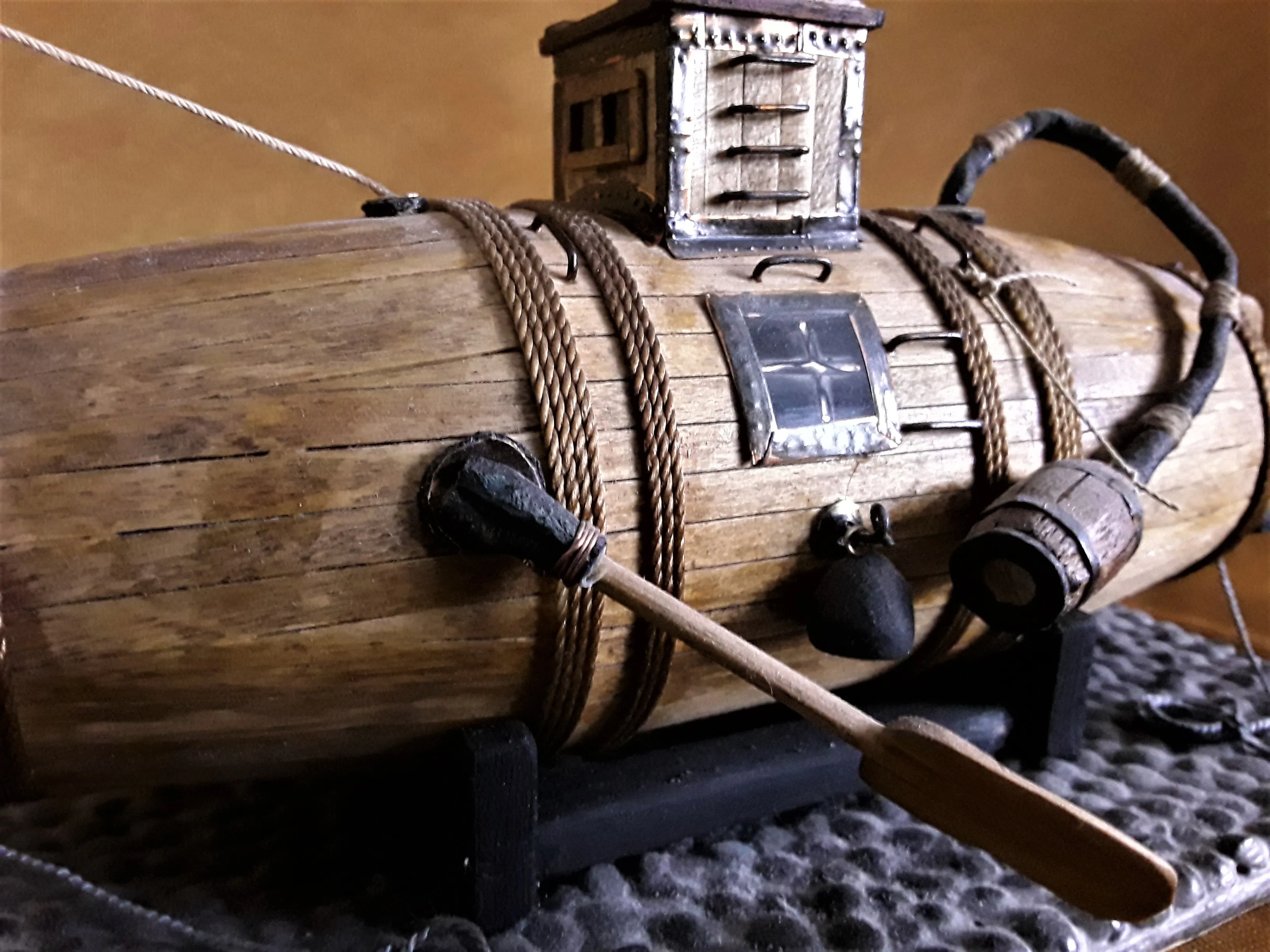 Модель корабля Потаенное судно Никонова - Верфь на Столе