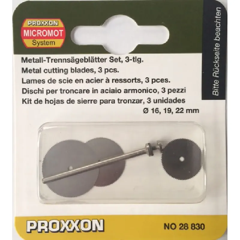 Отрезные диски Proxxon, набор из 3 шт Отрезные диски Proxxon, набор из 3 шт
