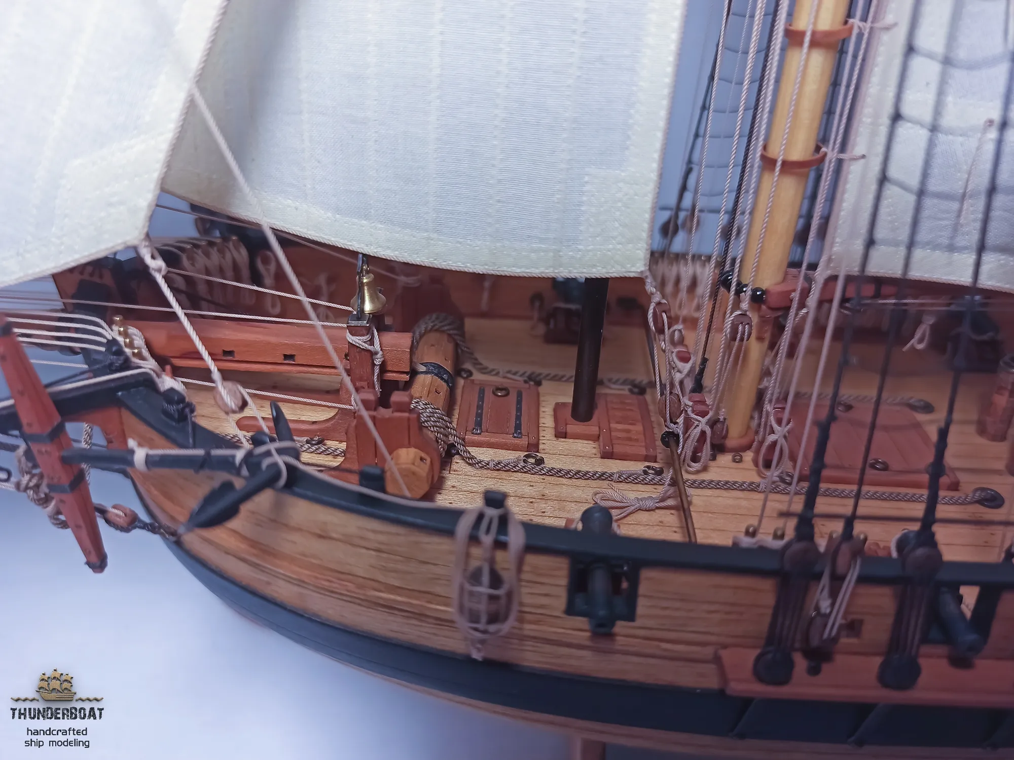 Модель корабля Тендер «Авось» - Верфь на Столе