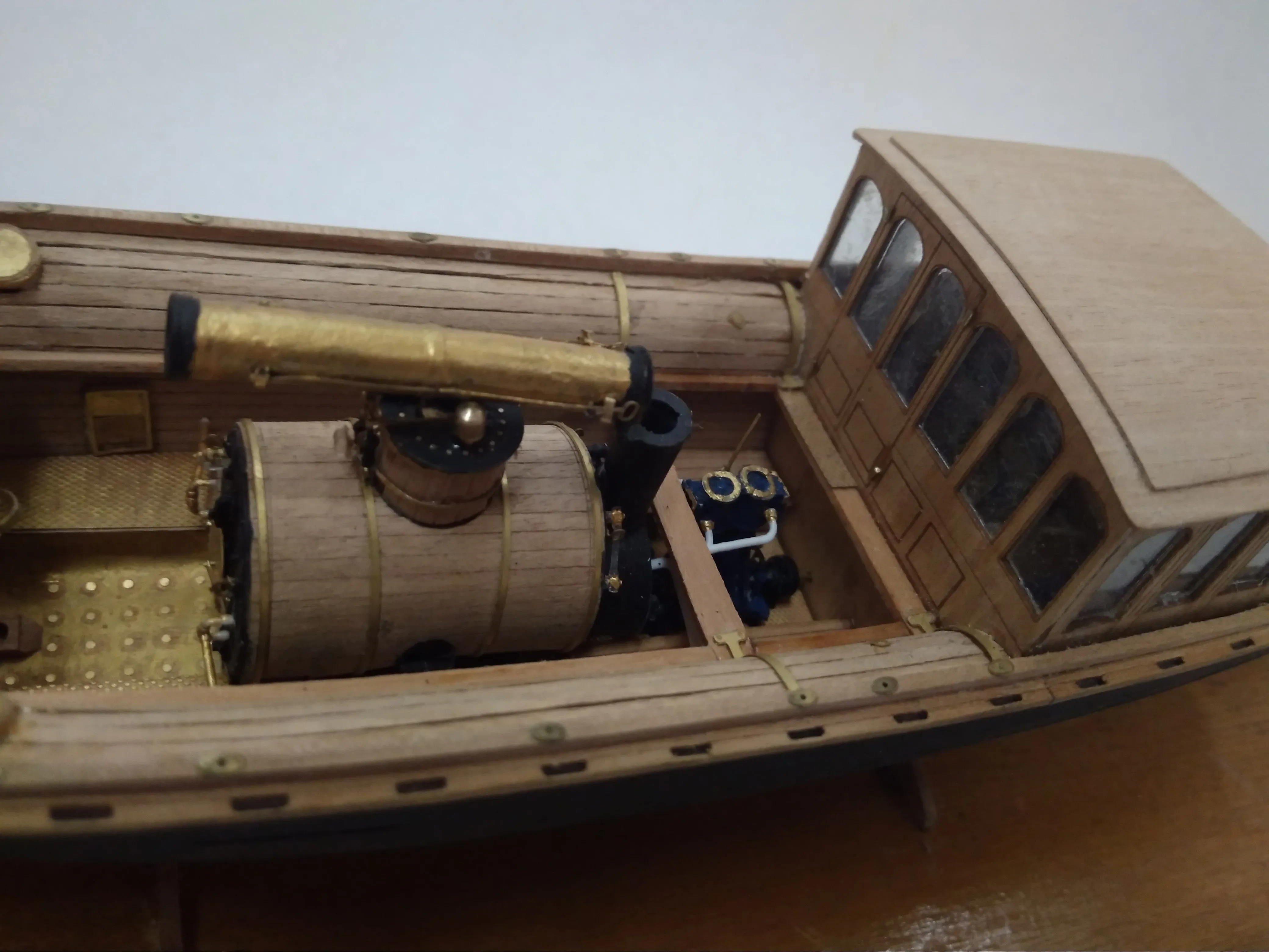 Модель корабля Императорский паровой катер «ДАГМАРЬ»  - Верфь на Столе