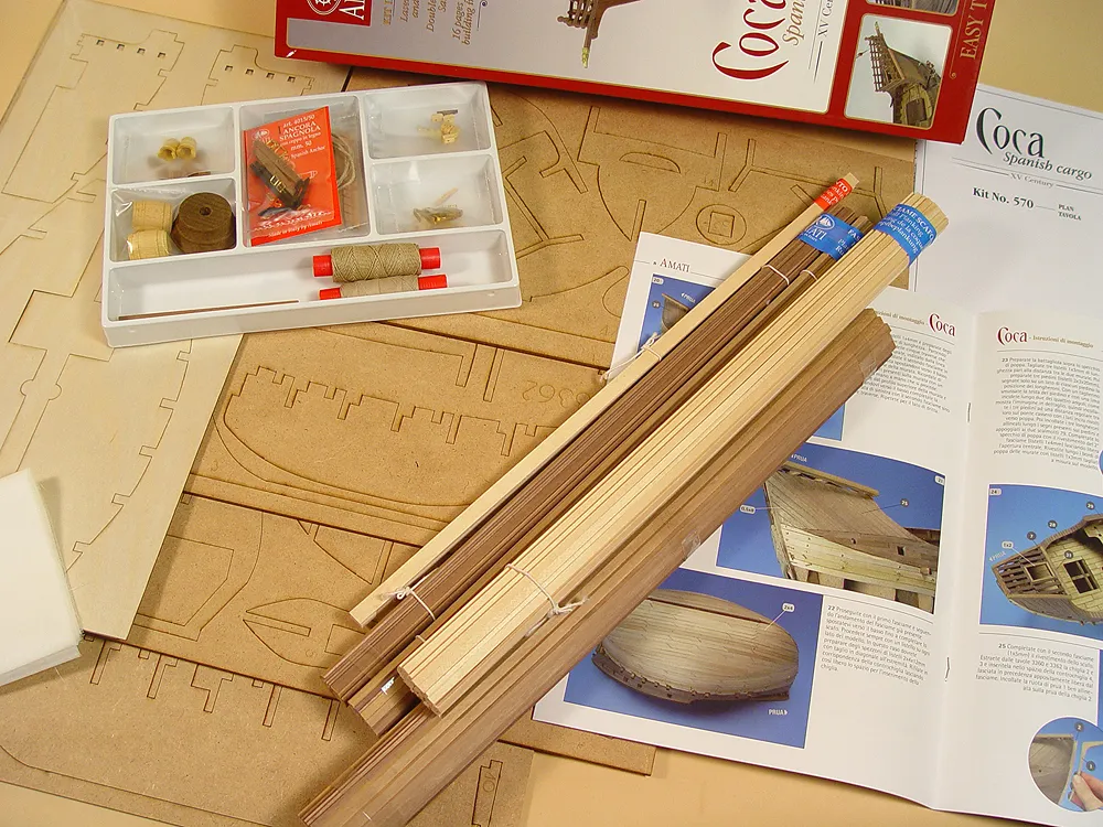 Каррака Coca + (Полный набор инструментов, клея и краски)