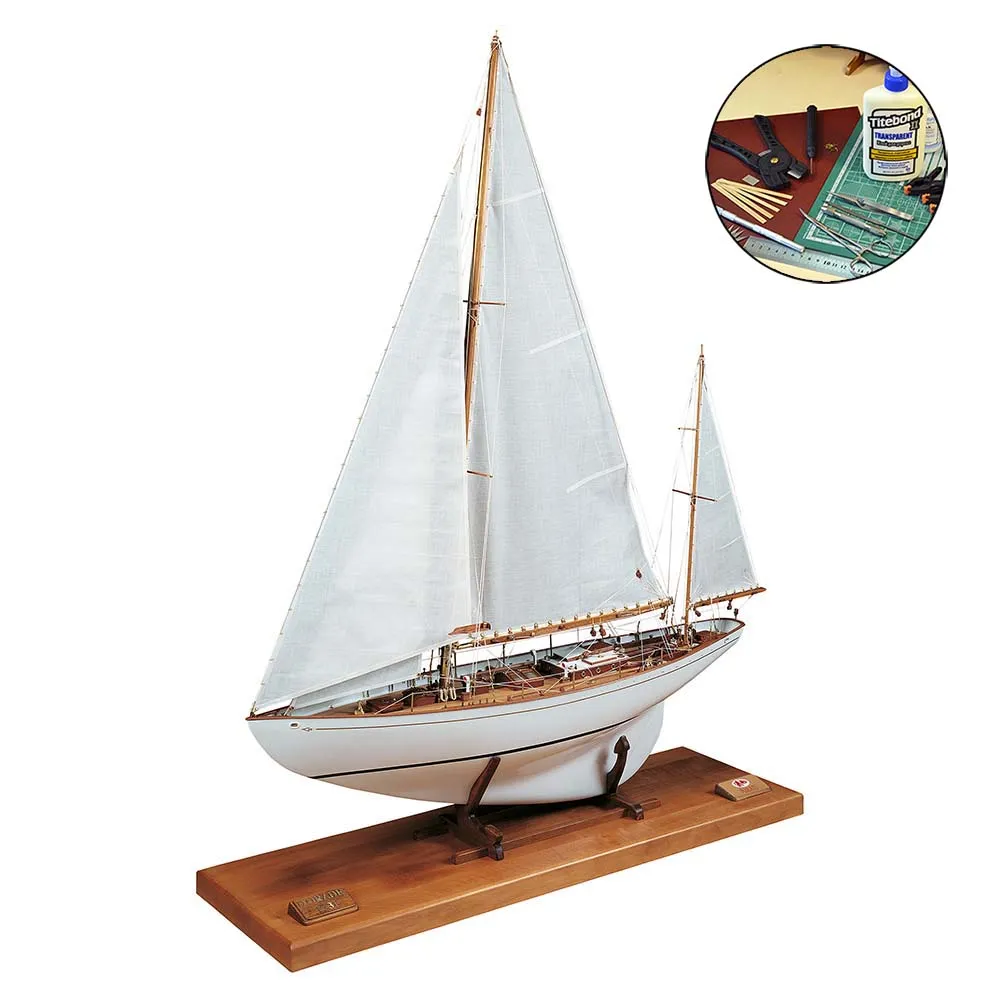 яхта Dorade + (Полный набор инструментов, клея и краски)