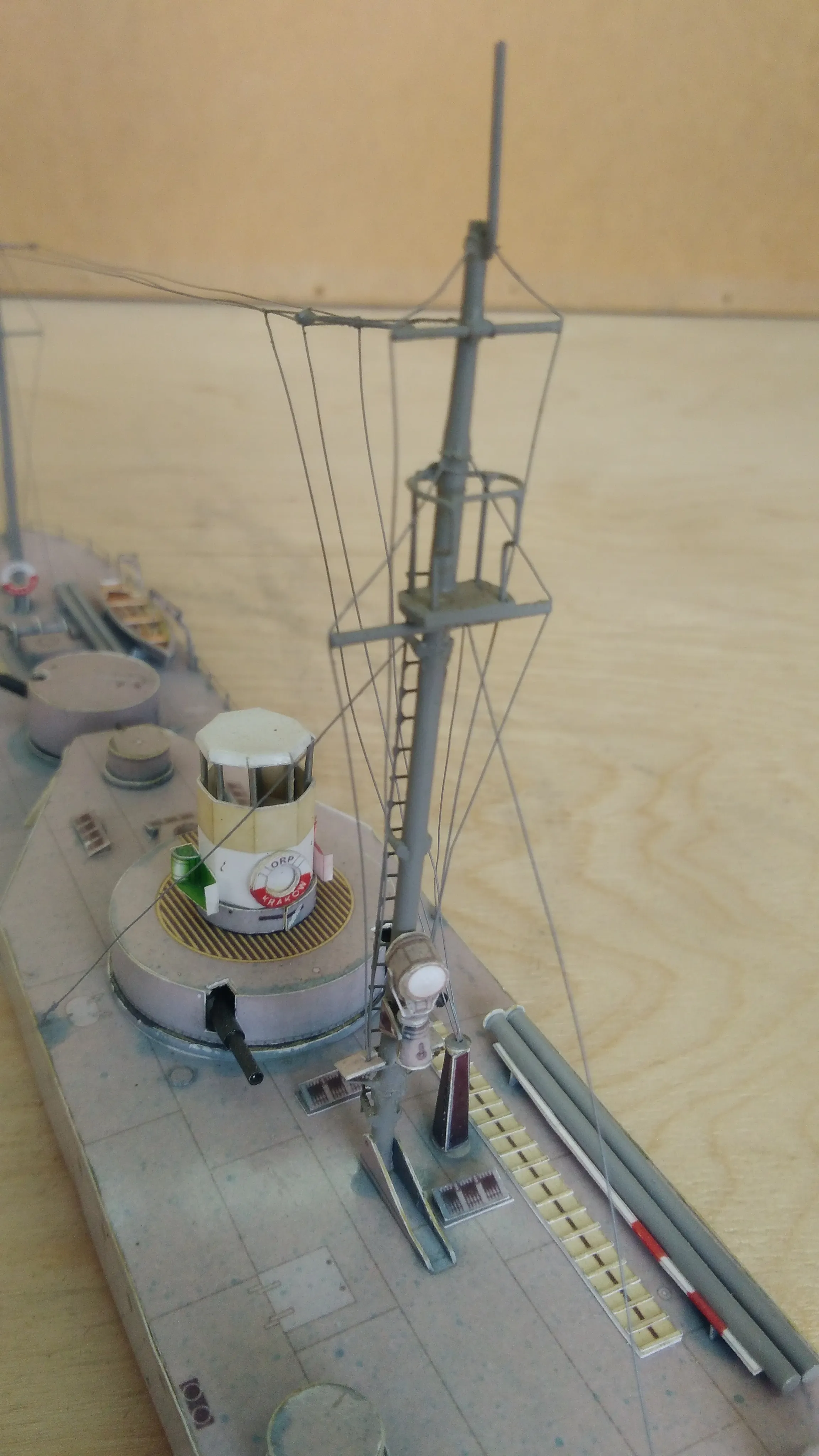 Модель корабля Речной монитор Краков - Верфь на Столе