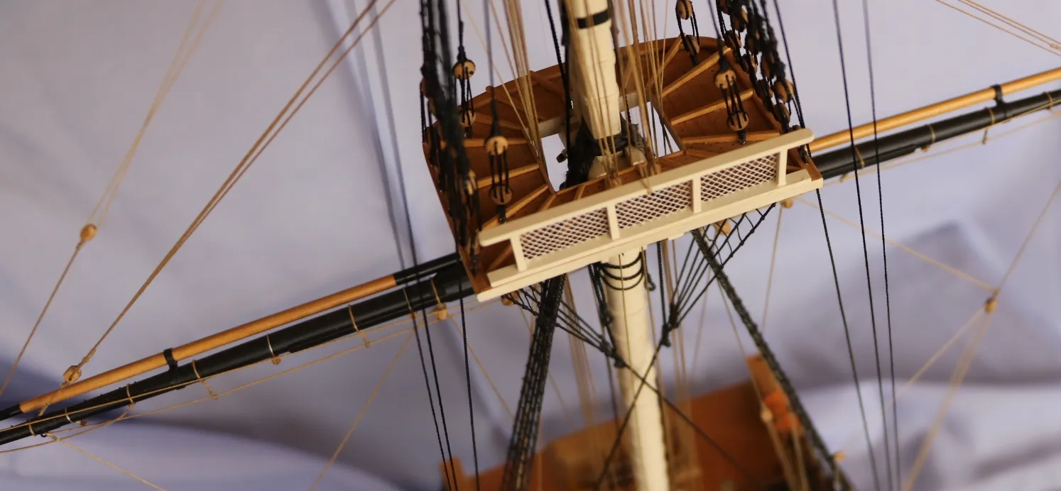 Модель корабля Фрегат "Конституция" - Верфь на Столе