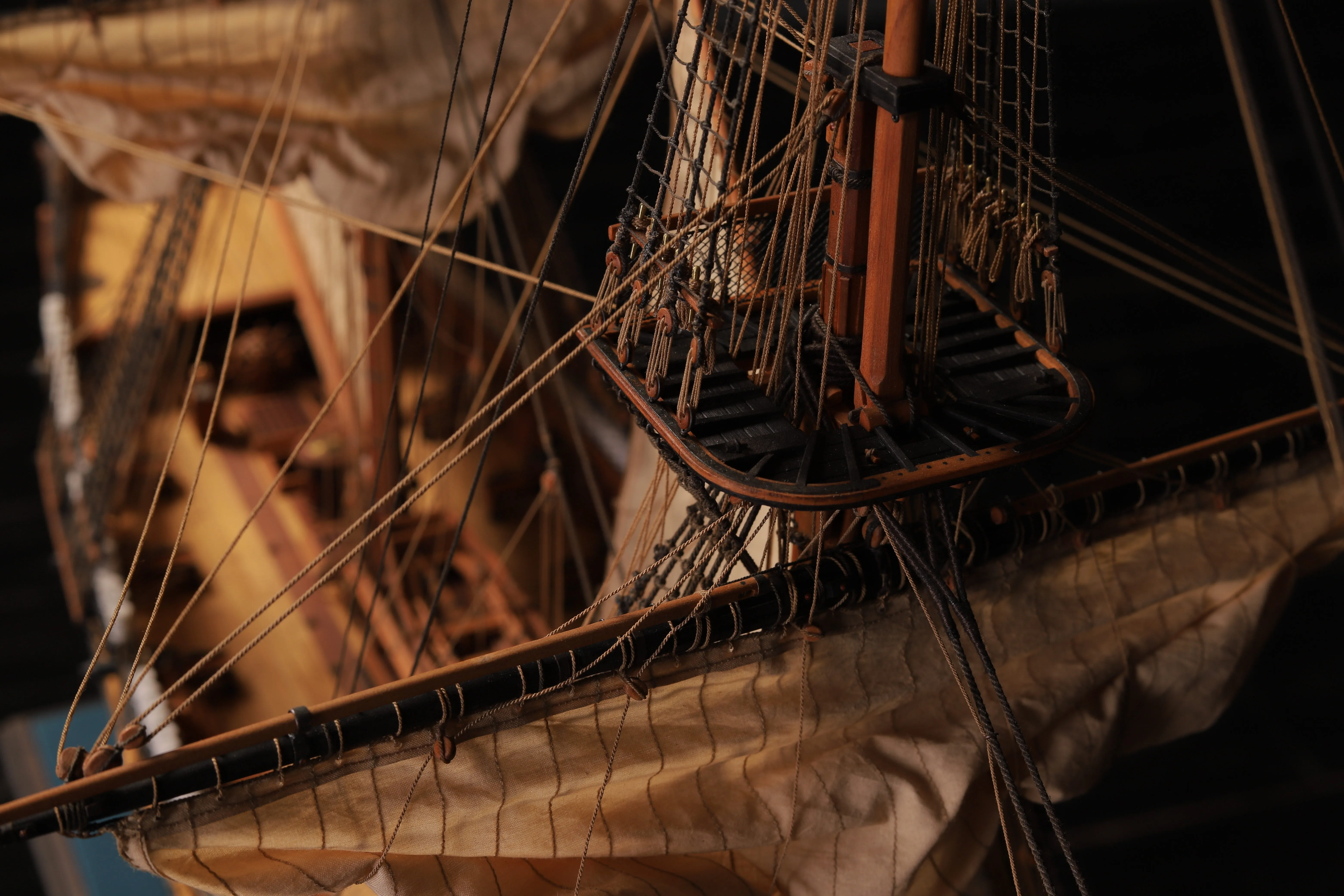 Модель корабля 20-ти пушечный бриг "Парис" - Верфь на Столе