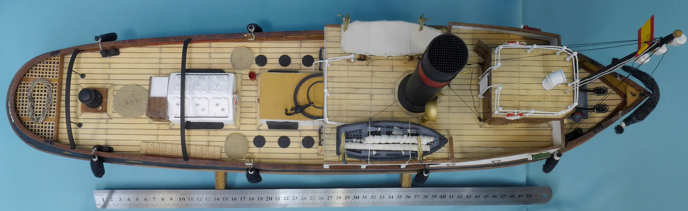 Модель корабля Буксир Sanson - Верфь на Столе