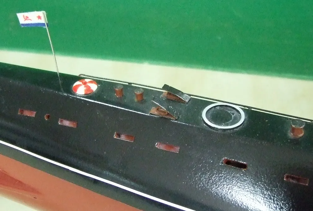 Модель корабля «Ленинский комсомол» - Верфь на Столе