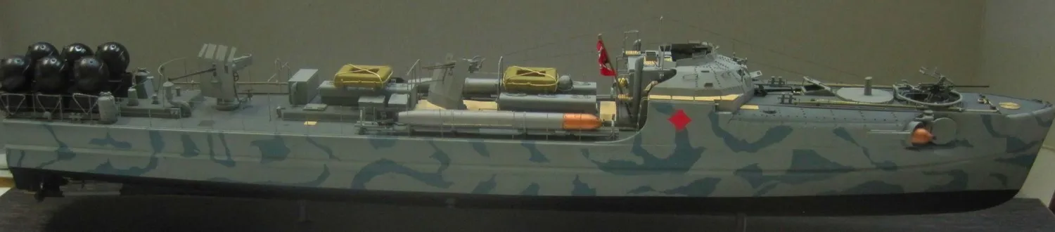 Модель корабля Торпедный катер "S-100"   - Верфь на Столе