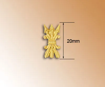 Декоративный элемент, стрелы, 20 мм, металл