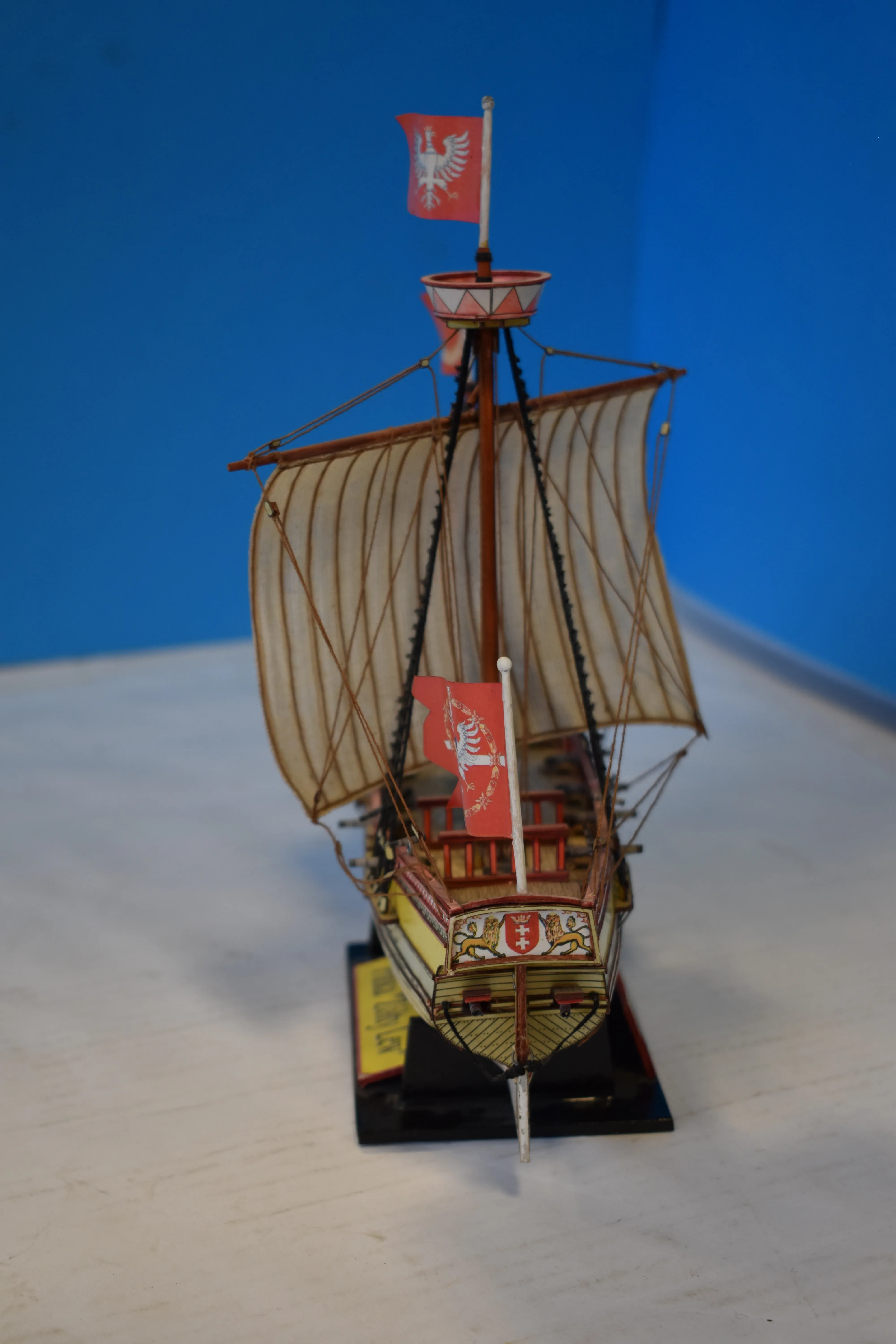 Модель корабля Парусный корабль "Żółty lew" - Верфь на Столе