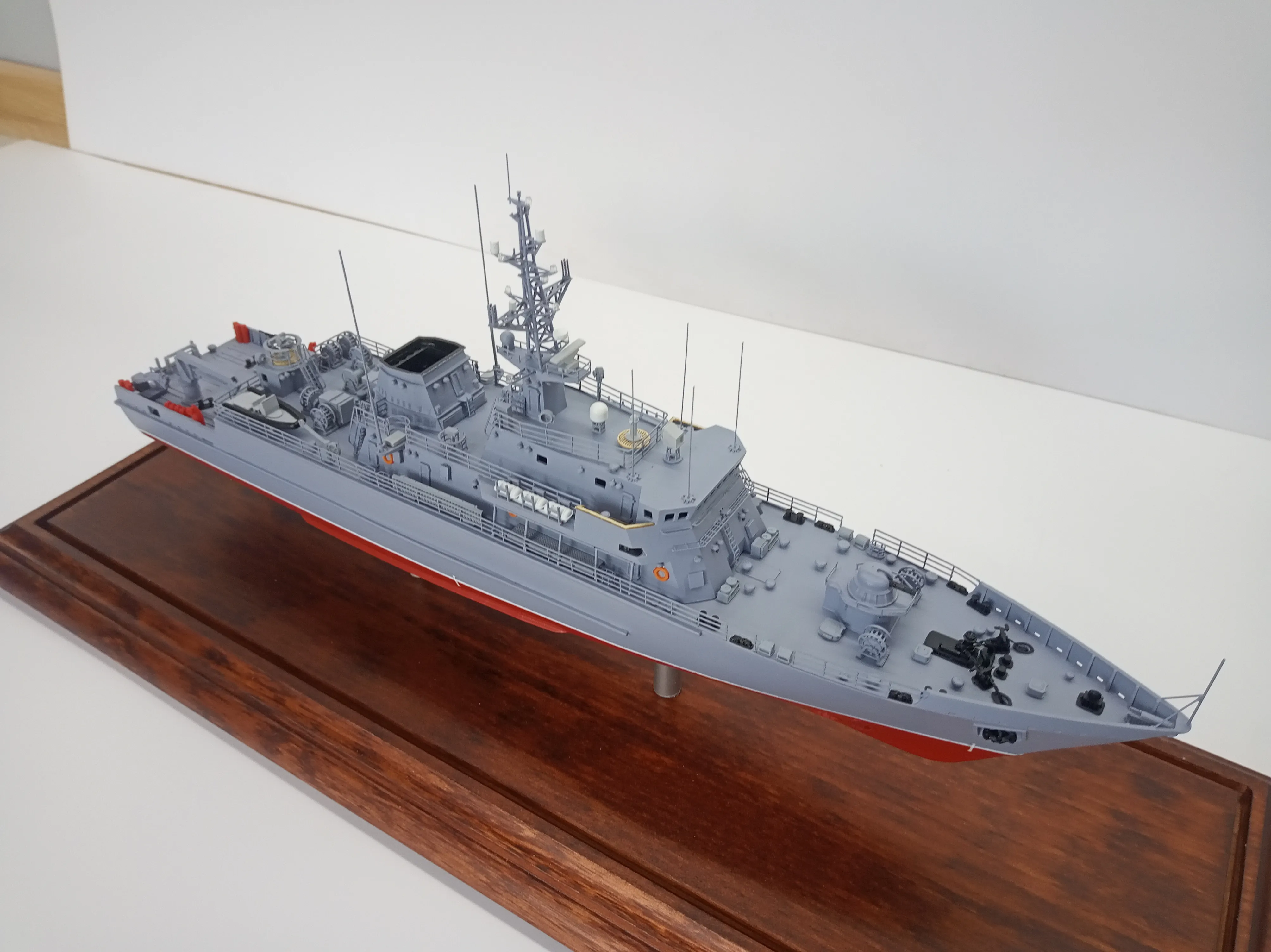 Модель корабля Противоминный корабль базовой зоны Проект 12701 - Верфь на Столе