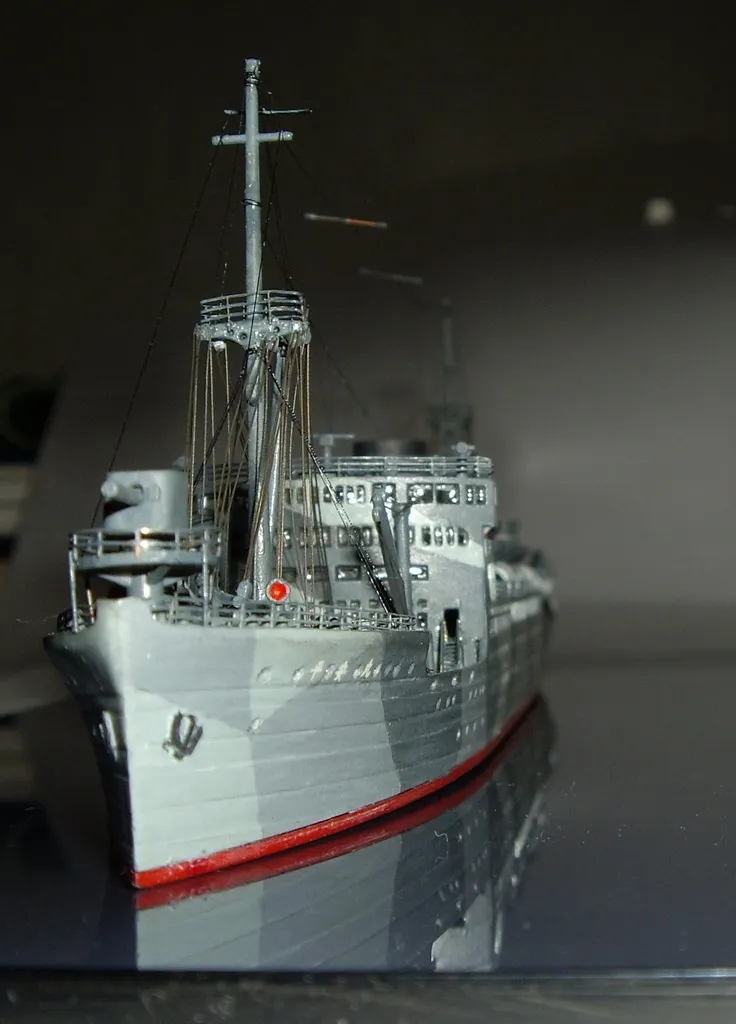 Модель корабля судно снабжения подводных лодок «Хэйан Мару» - Верфь на Столе