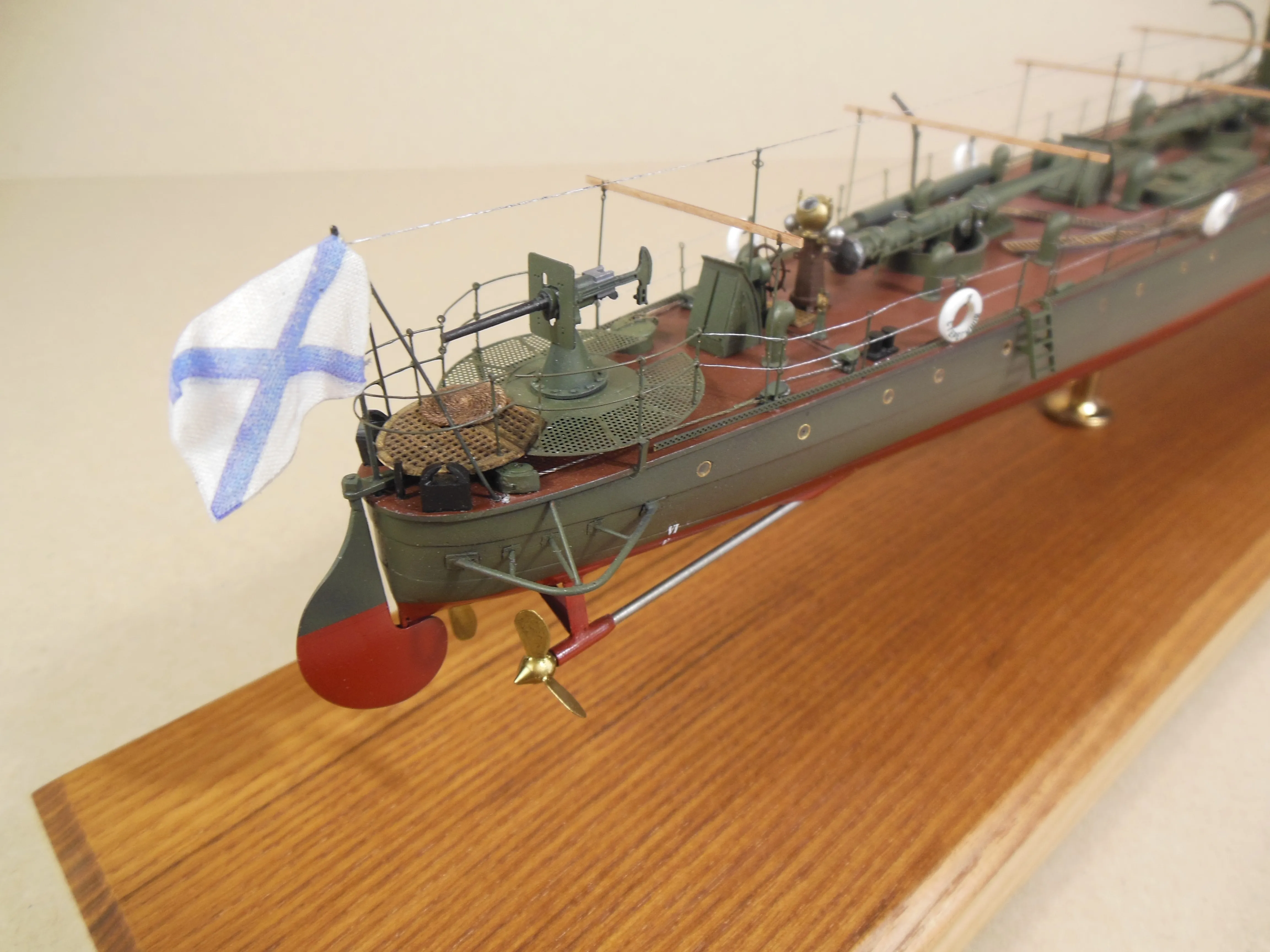 Модель корабля Миноносец «Стерегущий» 1904г. - Верфь на Столе